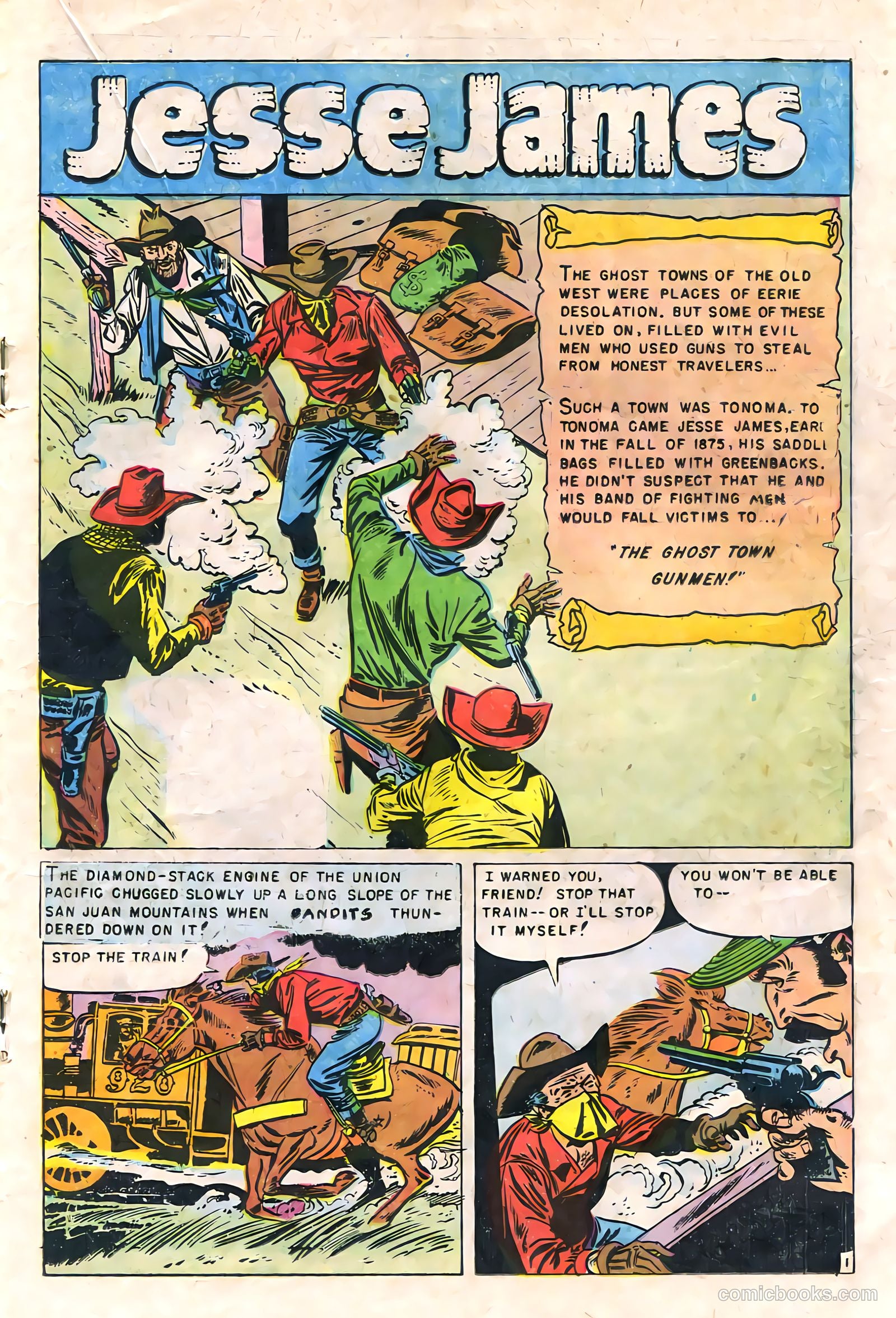 Jesse James #25 — page 19 of 36