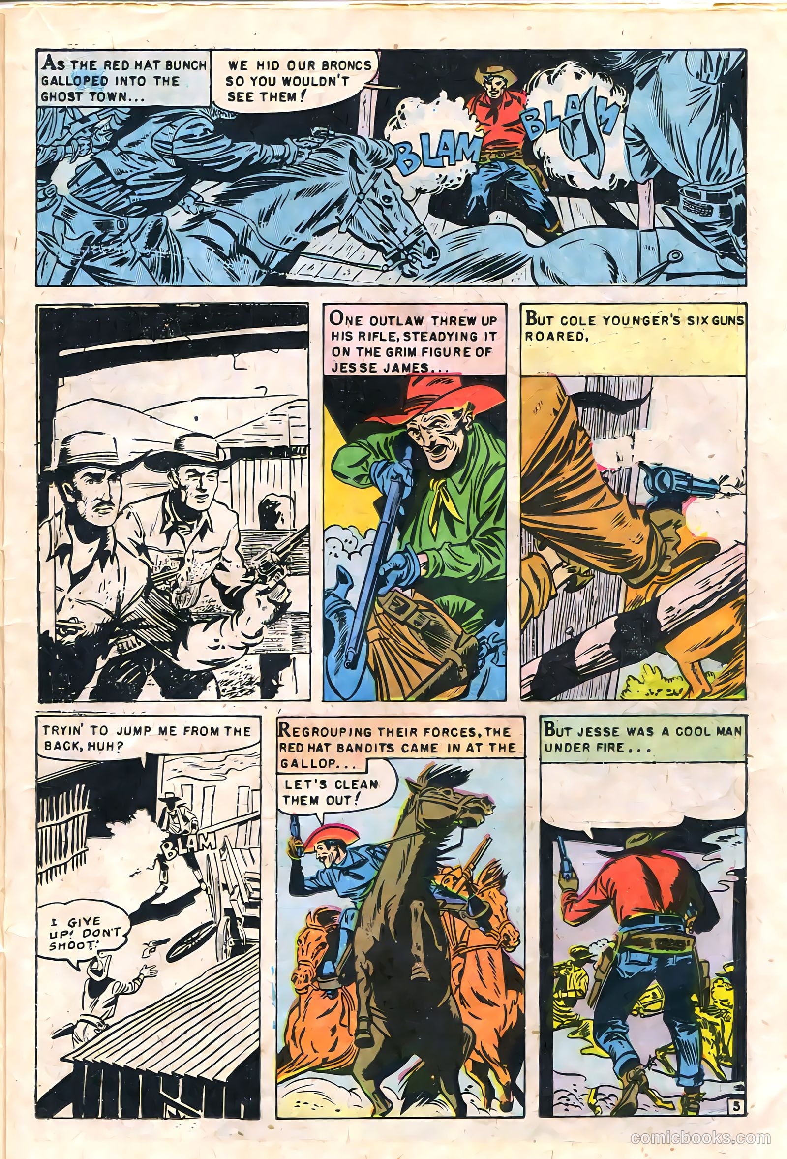 Jesse James #25 — page 23 of 36