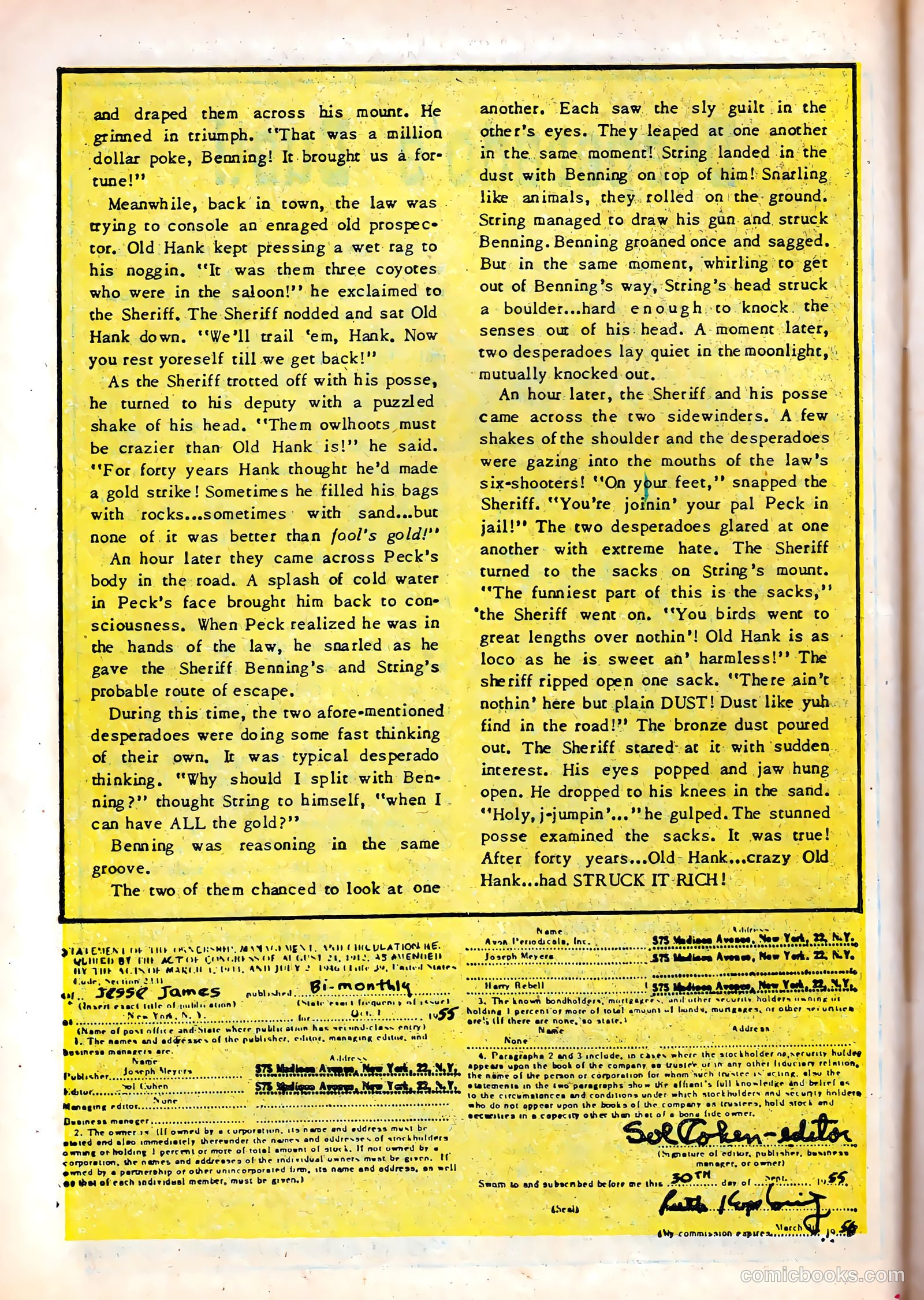 Jesse James #26 — page 10 of 36