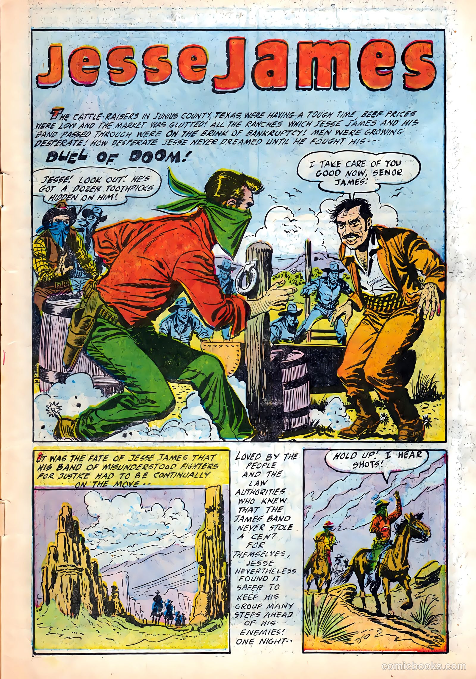 Jesse James #27 — page 3 of 36