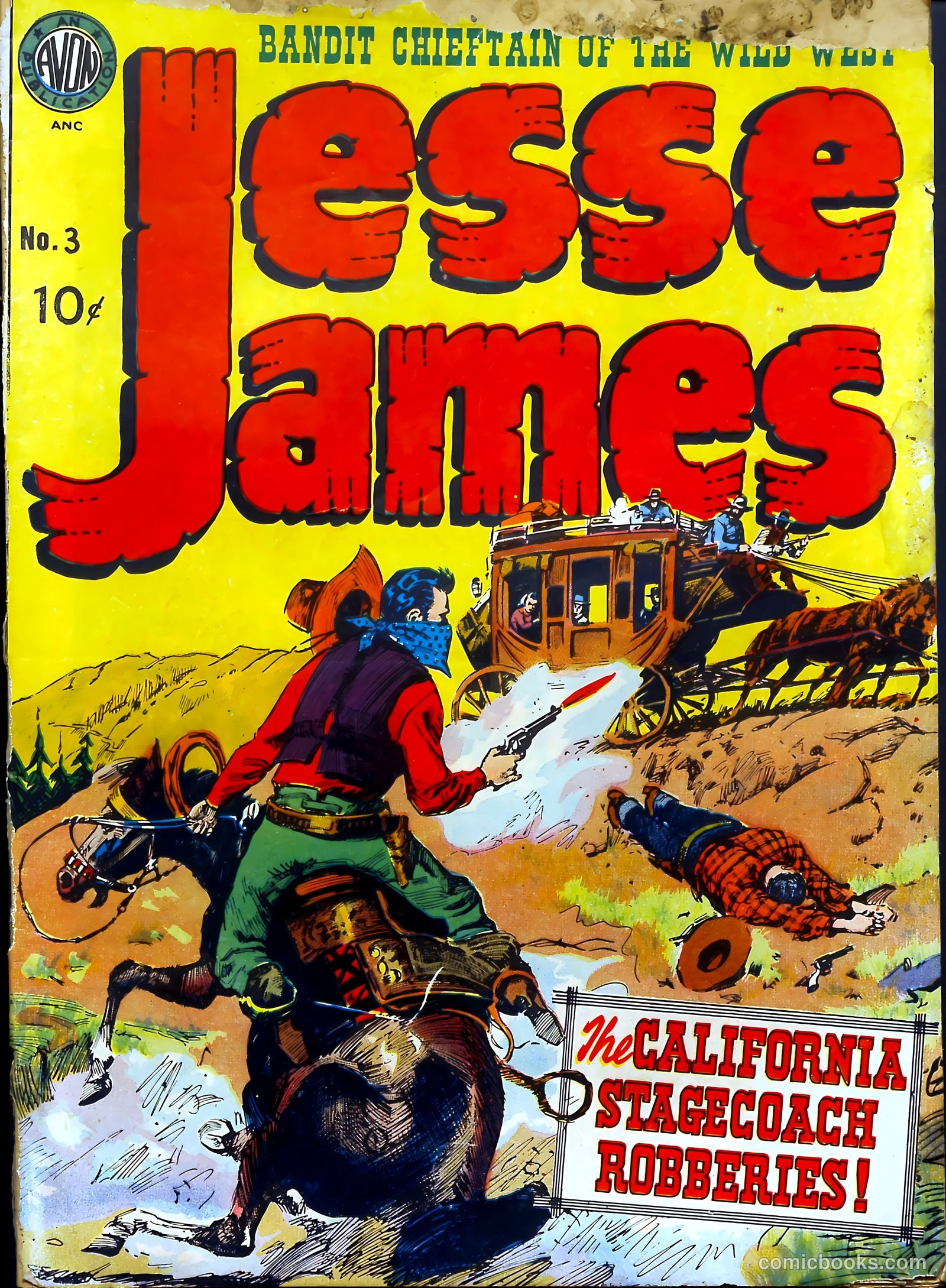 Jesse James #3 — page 1 of 36