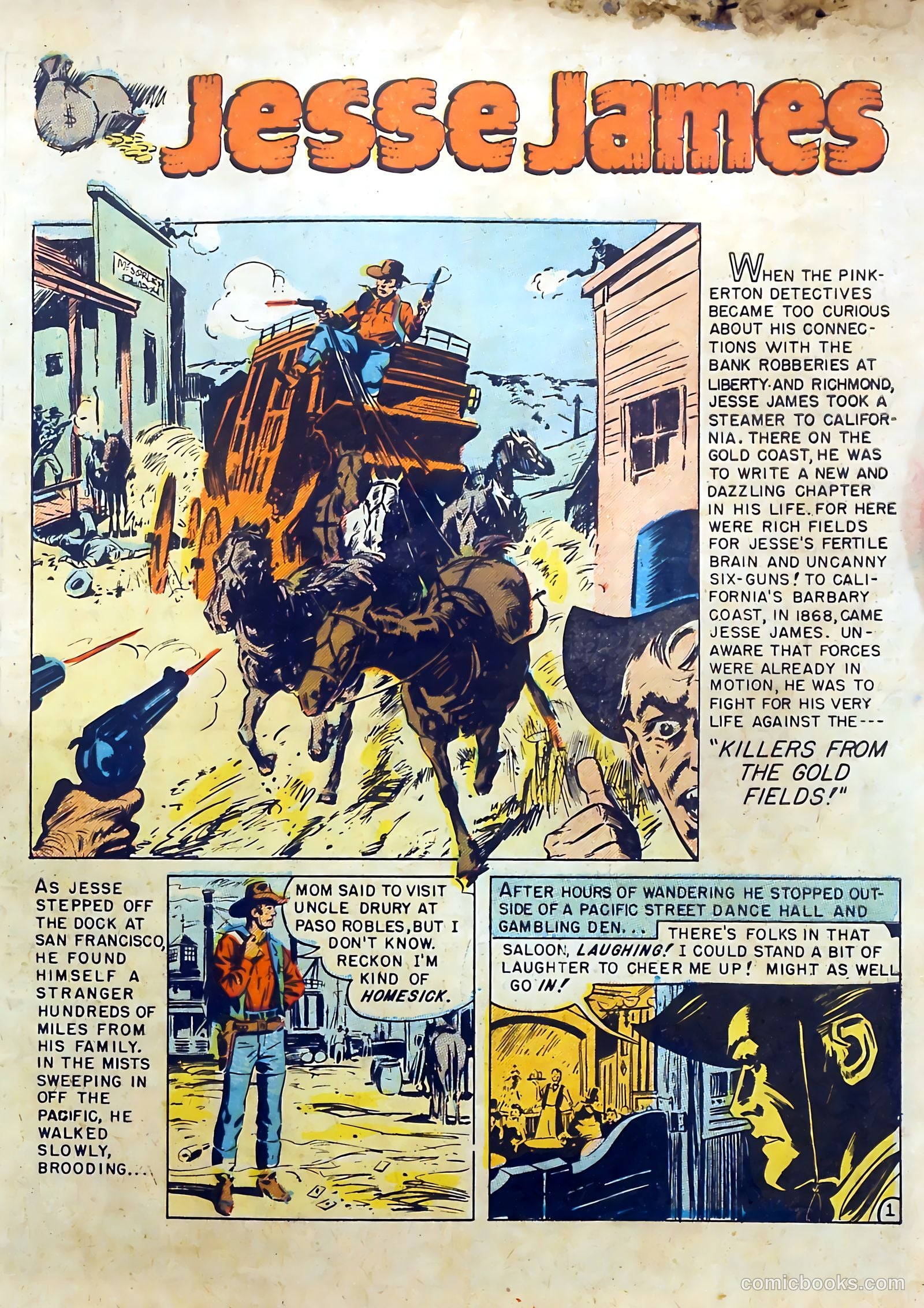 Jesse James #3 — page 3 of 36