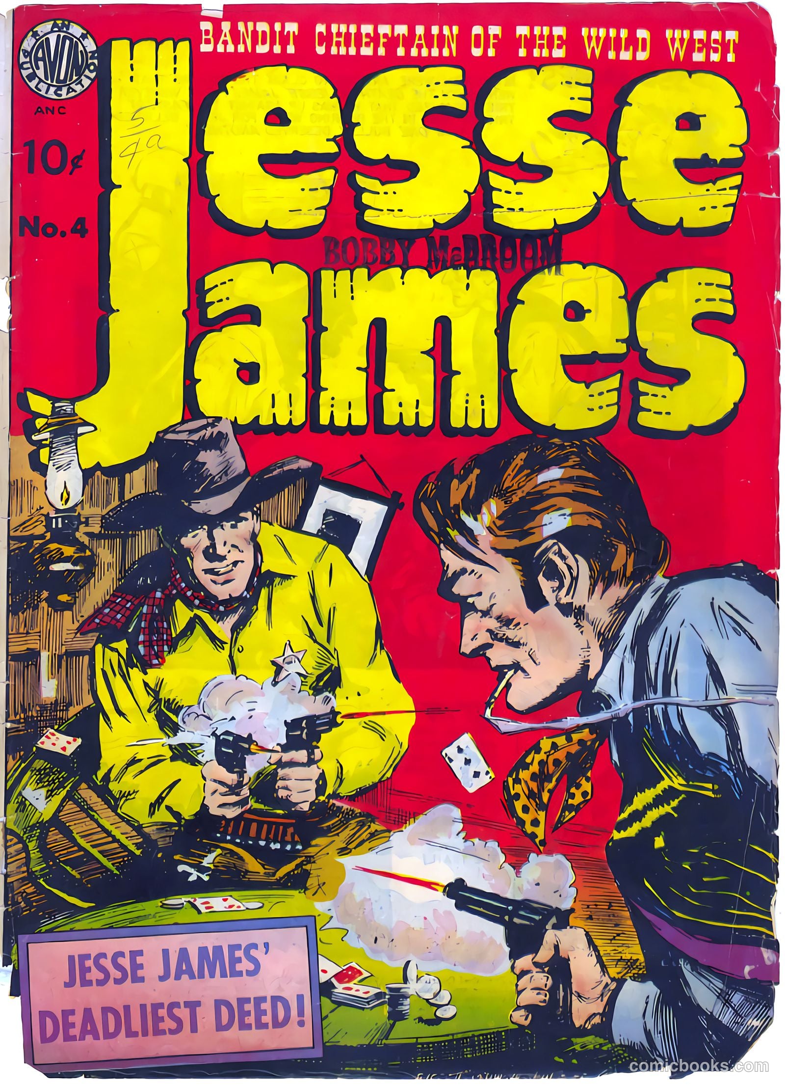 Jesse James #4 — page 1 of 36