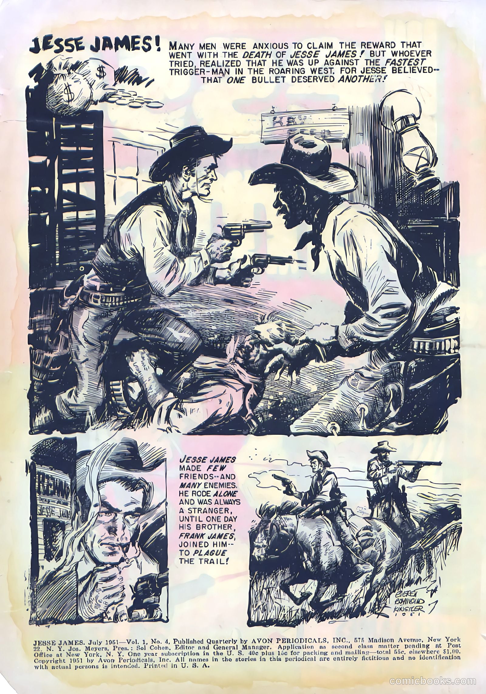 Jesse James #4 — page 2 of 36