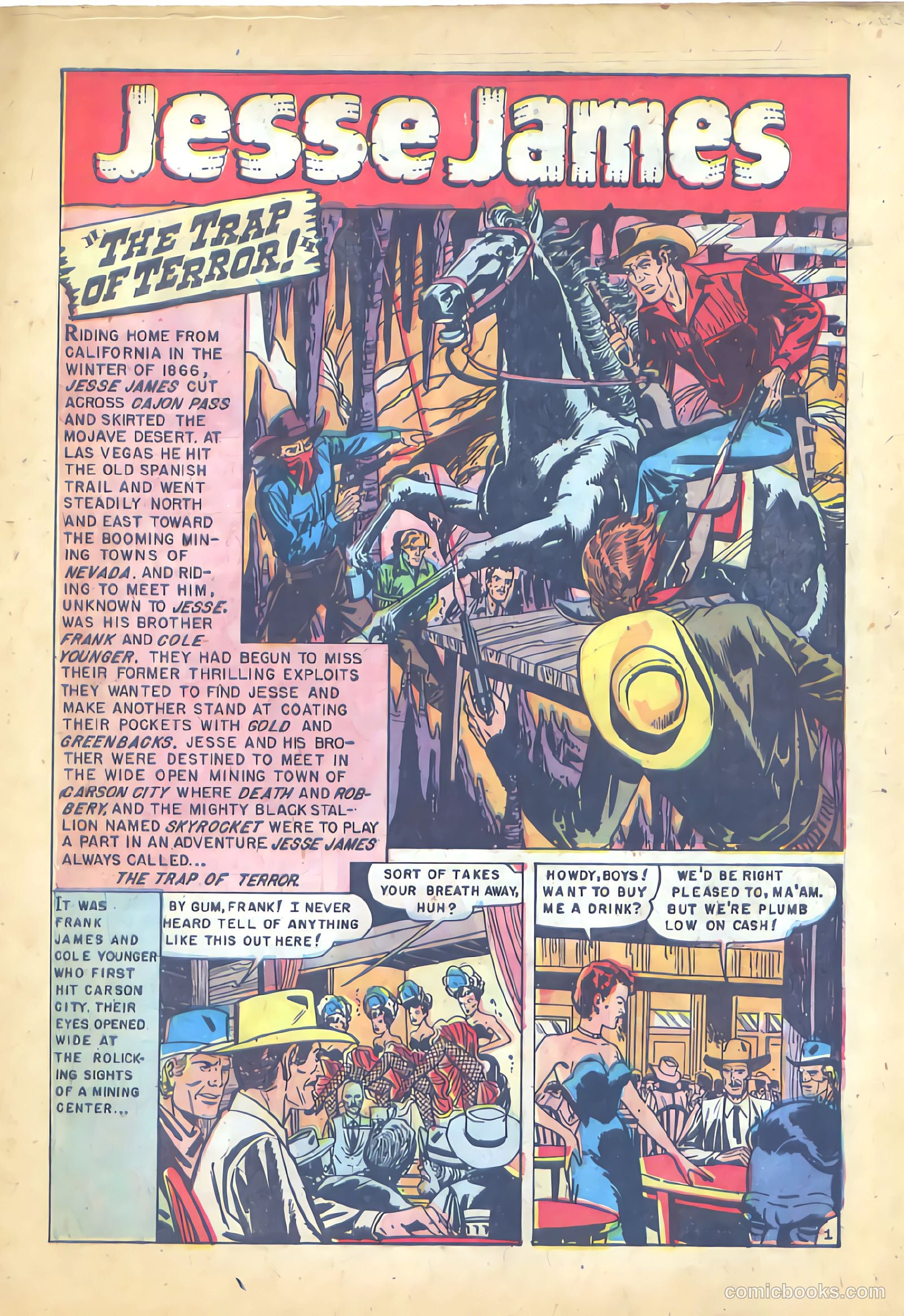Jesse James #4 — page 3 of 36