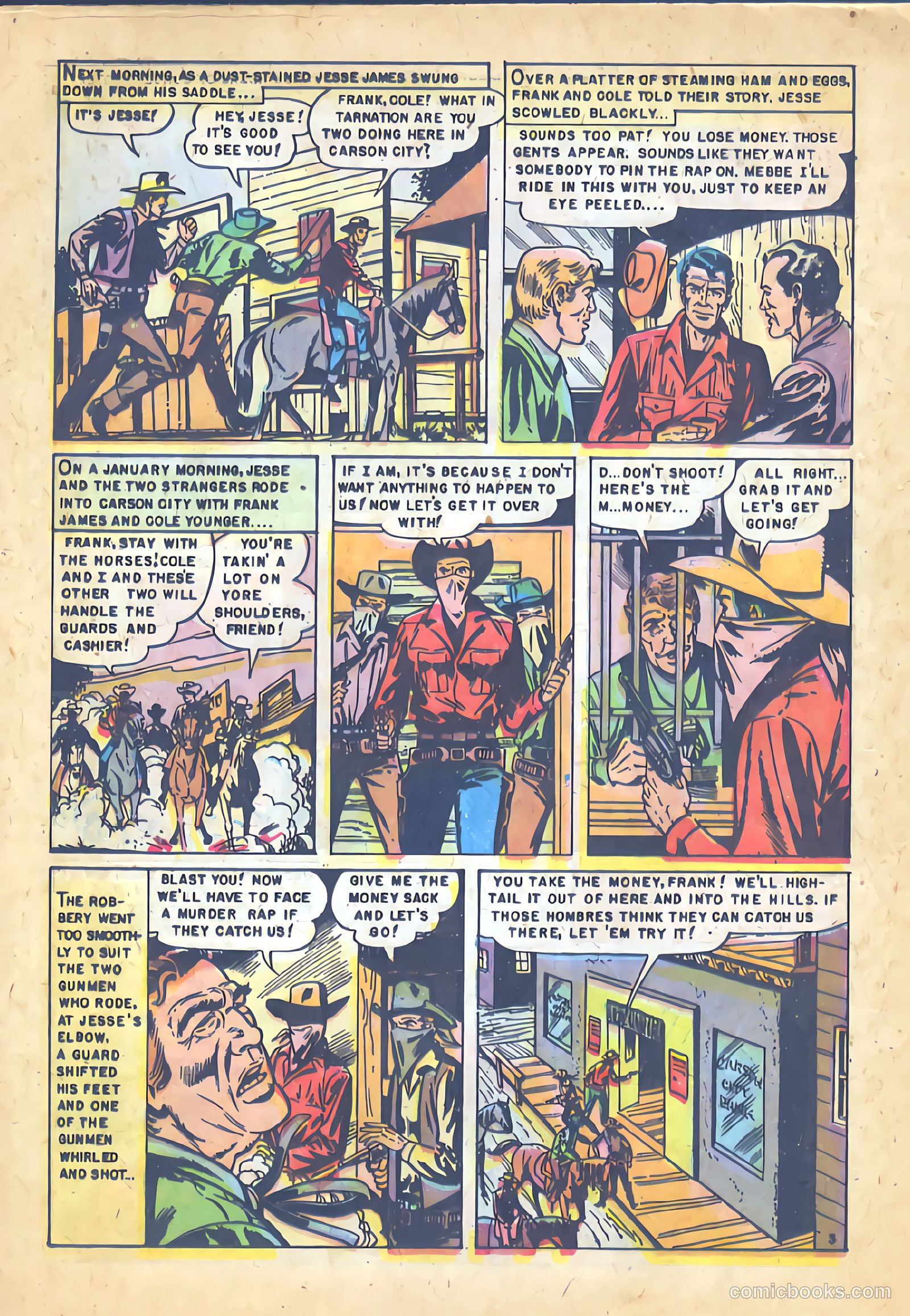 Jesse James #4 — page 5 of 36