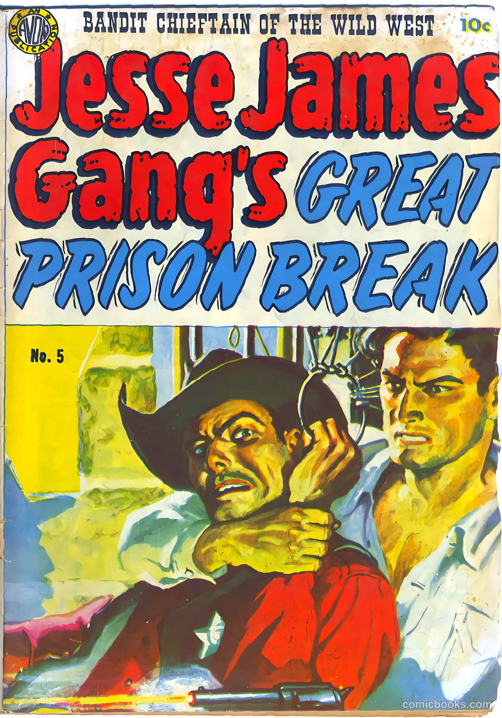 Jesse James #5 — page 1 of 36