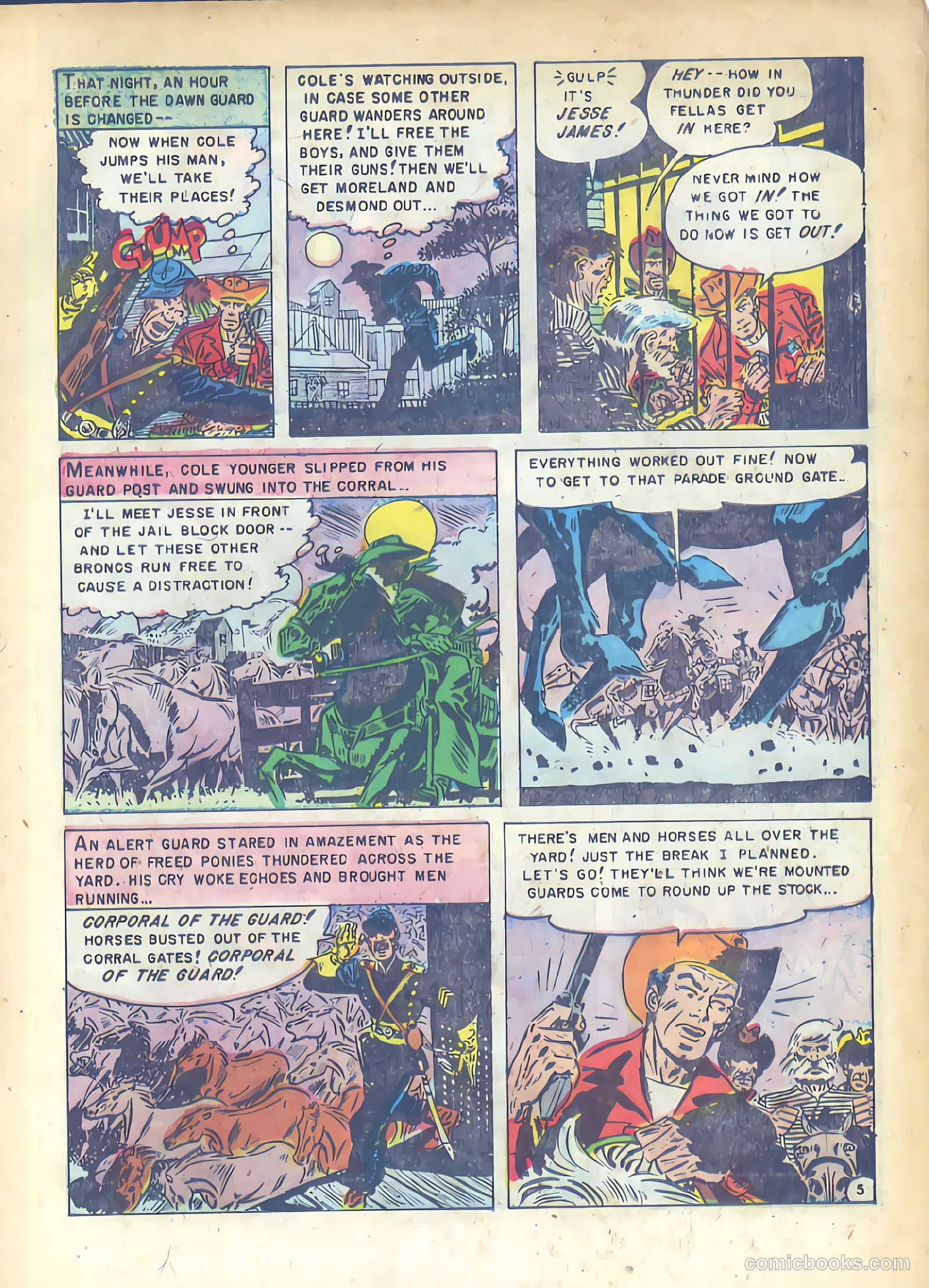 Jesse James #5 — page 7 of 36