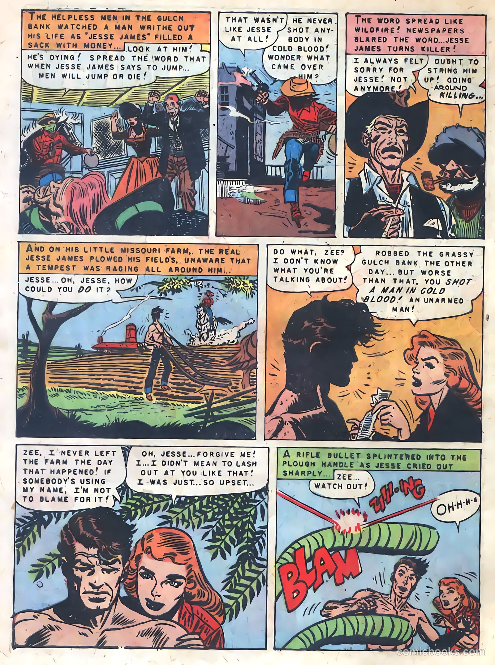 Jesse James #6 — page 4 of 36