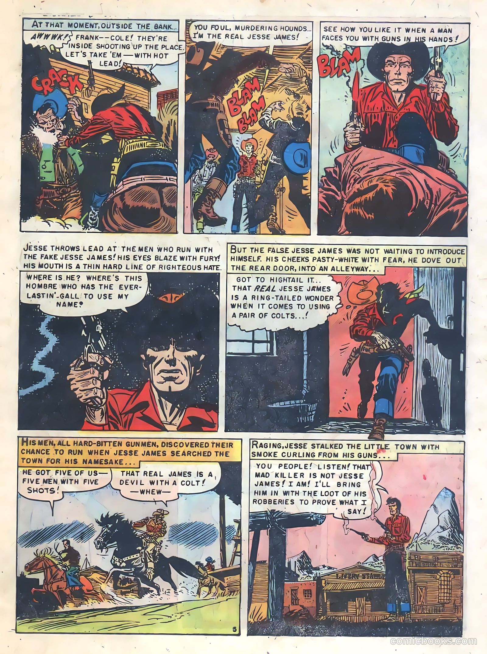 Jesse James #6 — page 7 of 36