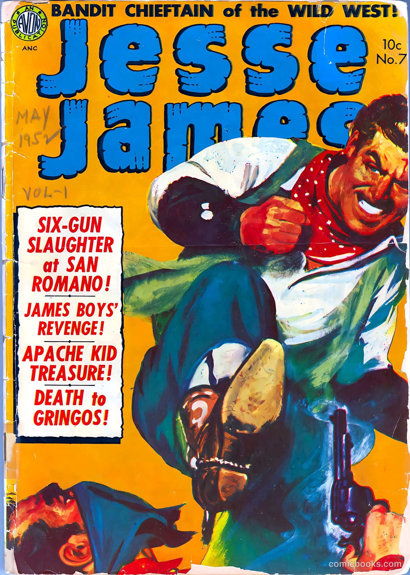 Jesse James #7 — page 1 of 36