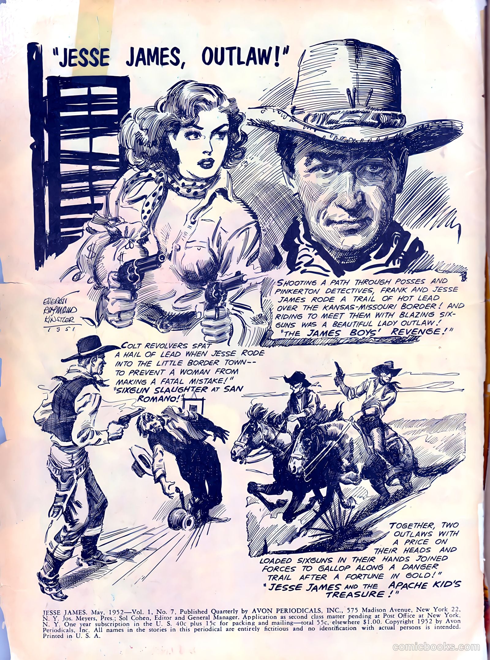 Jesse James #7 — page 2 of 36