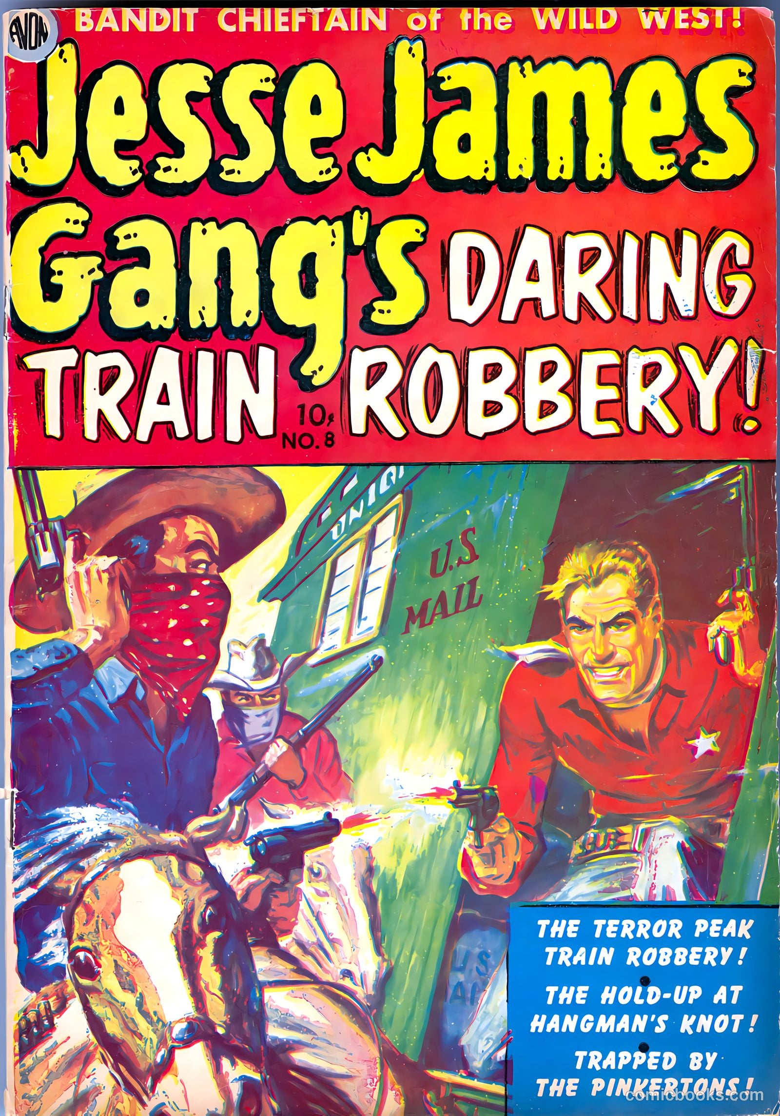 Jesse James #8 — page 1 of 36