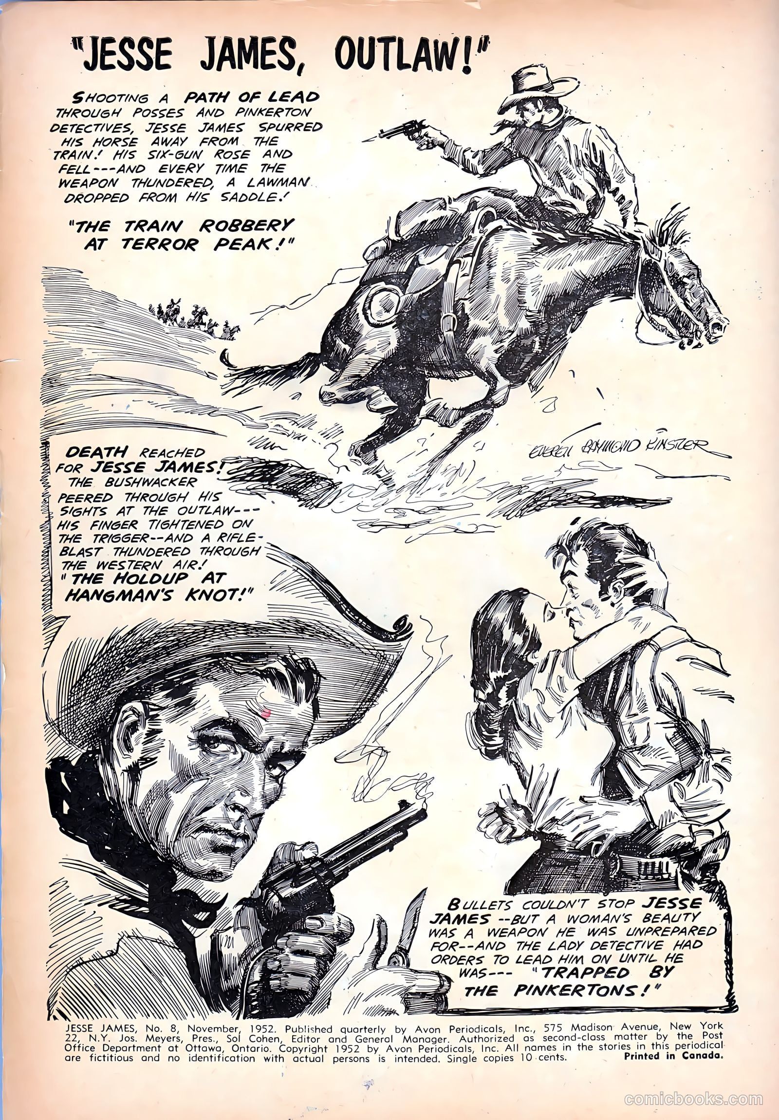 Jesse James #8 — page 2 of 36