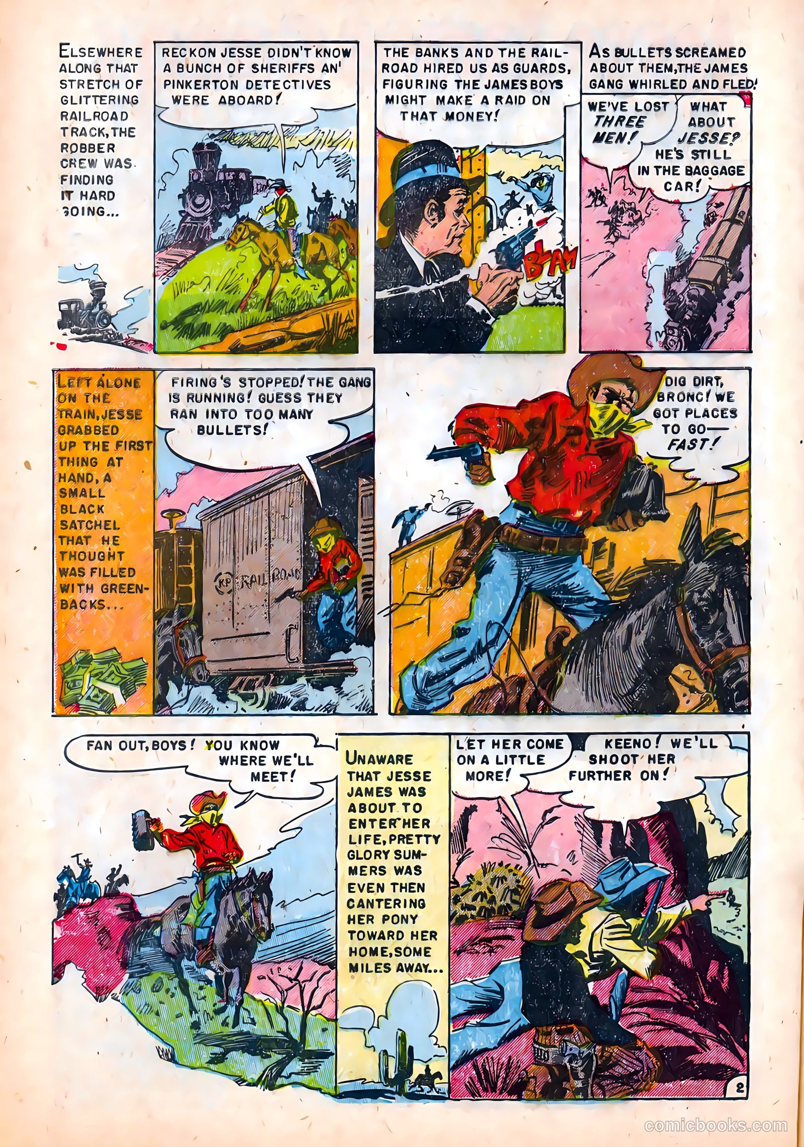 Jesse James #8 — page 4 of 36