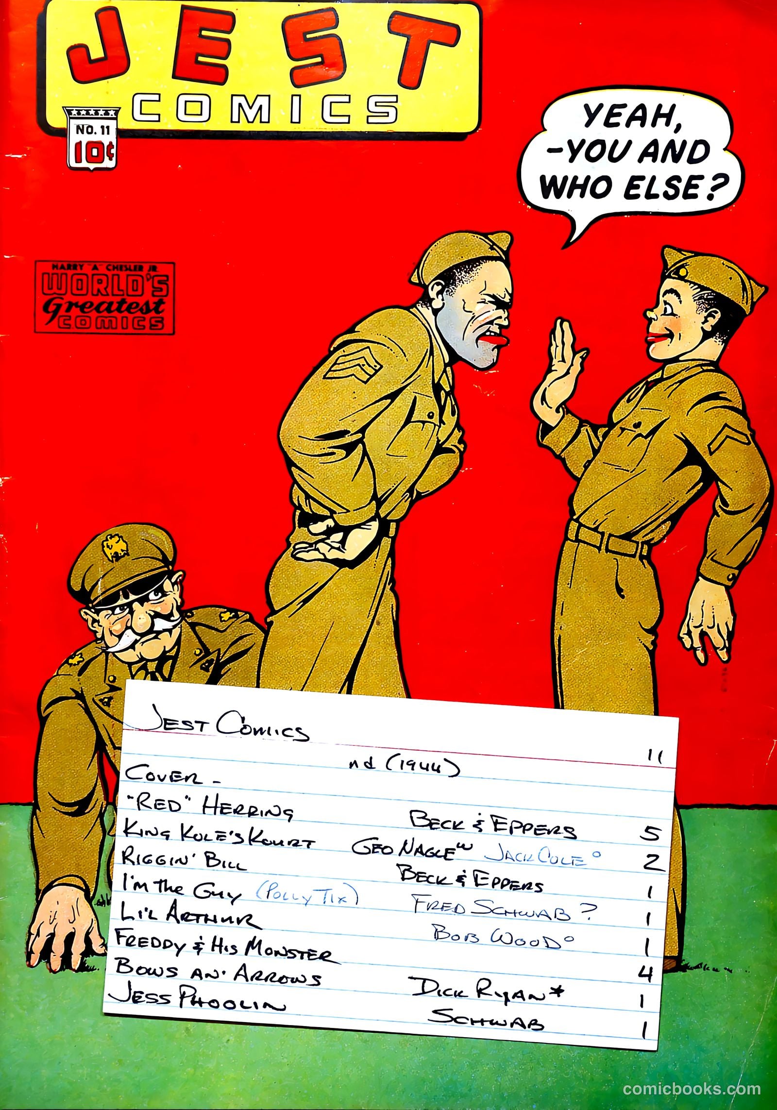 Jest Comics #11 — page 54 of 55