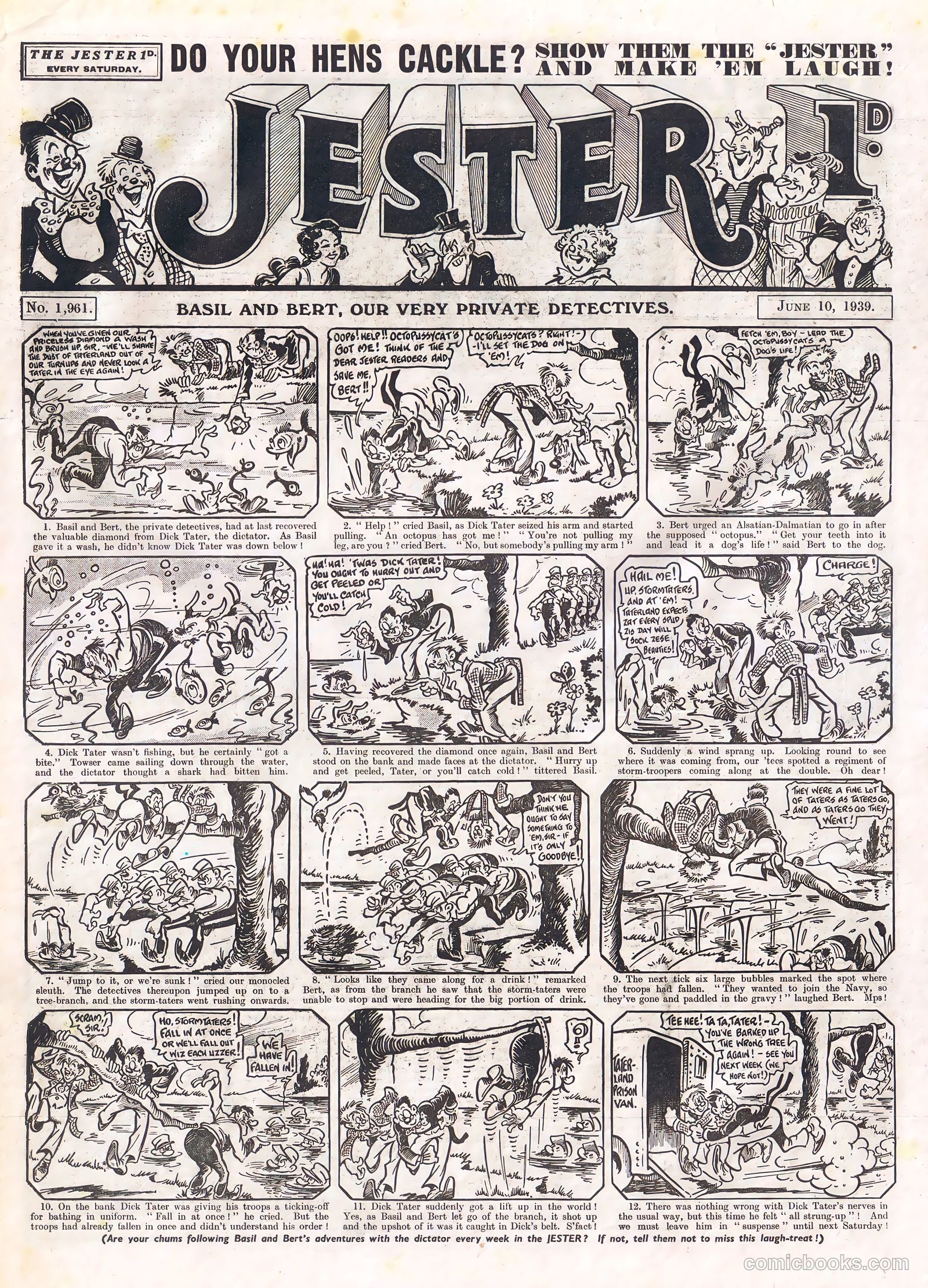 Jester #1961 — page 1 of 7