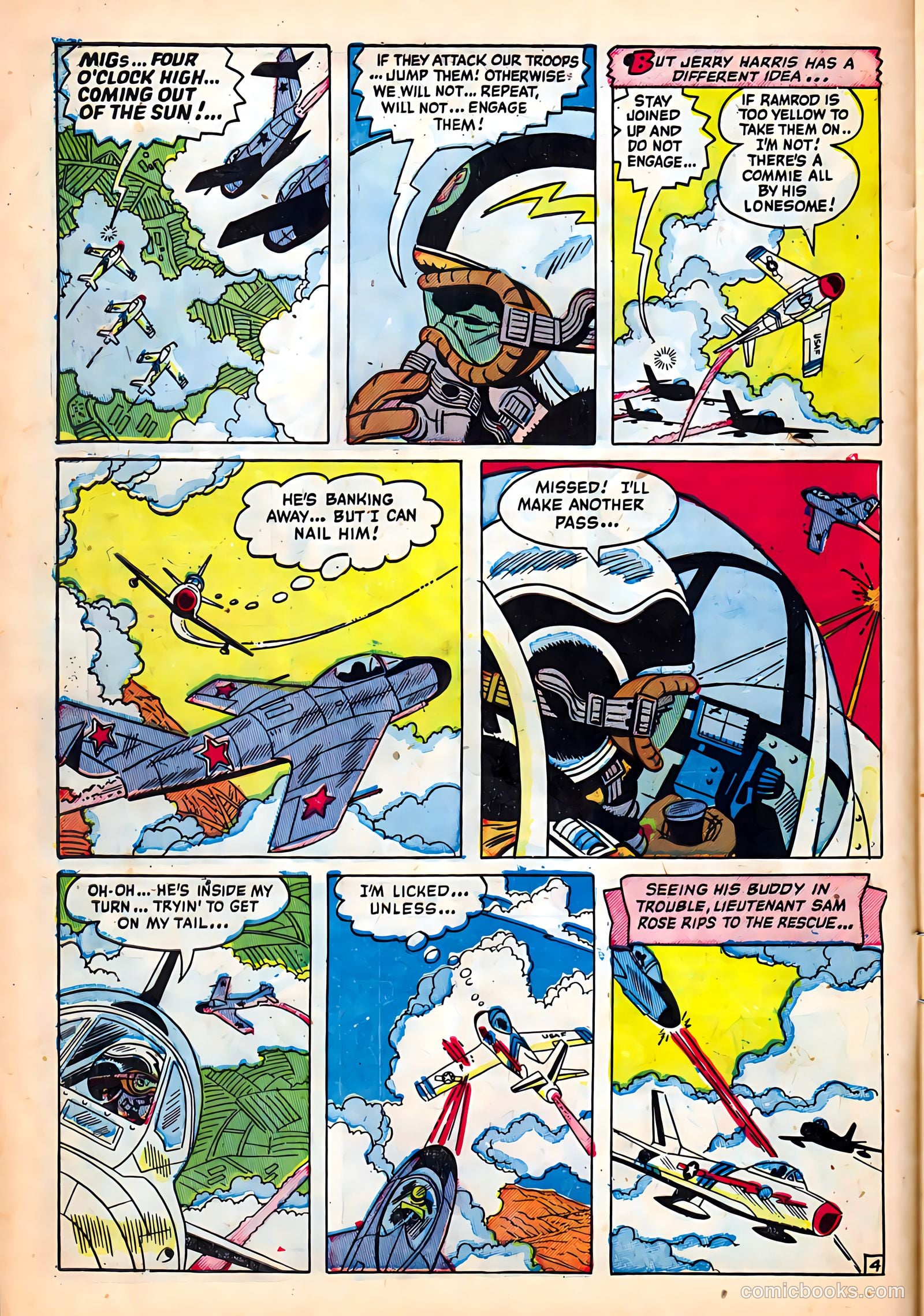 Jet Fighters #5 — page 6 of 36