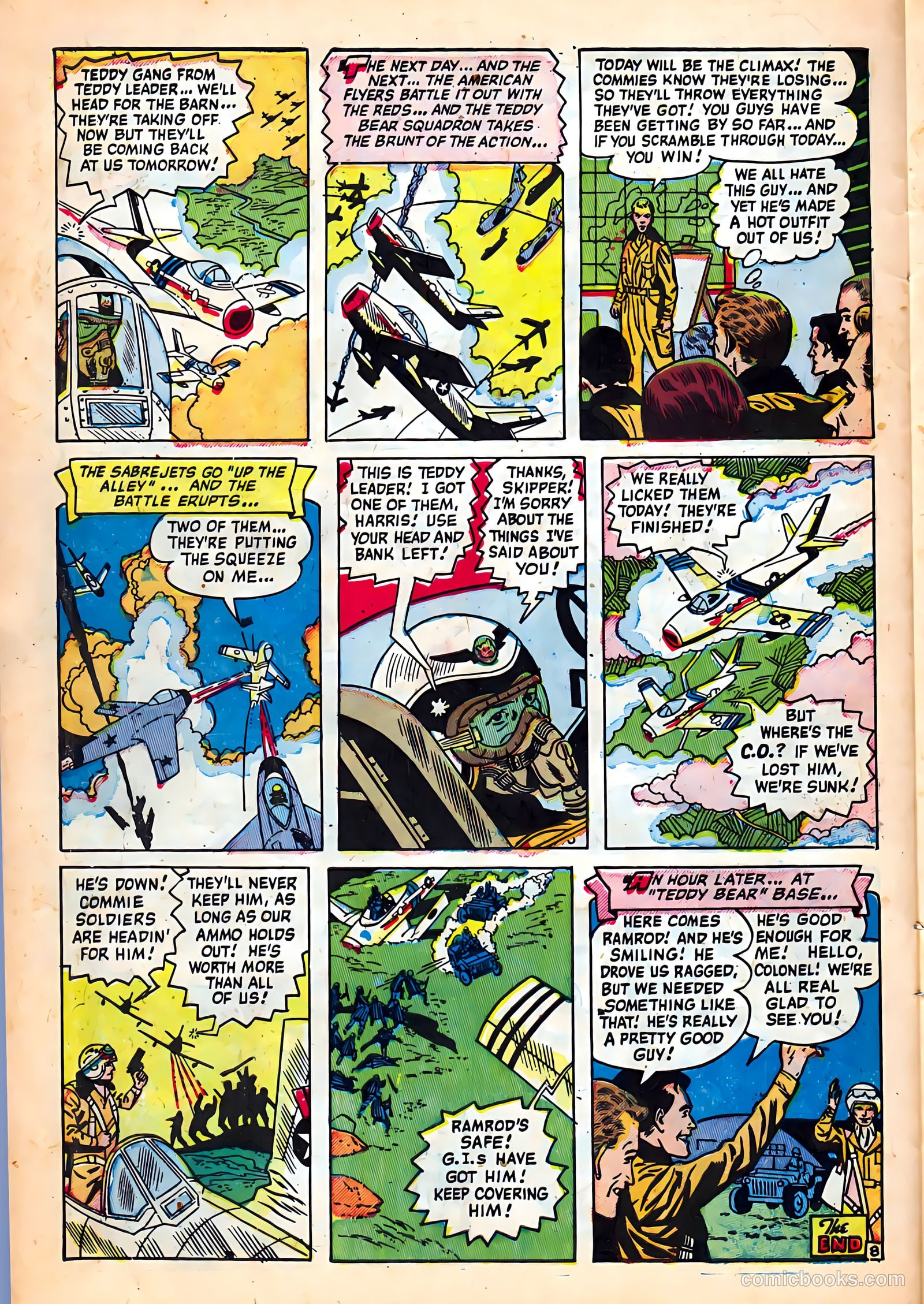 Jet Fighters #5 — page 10 of 36