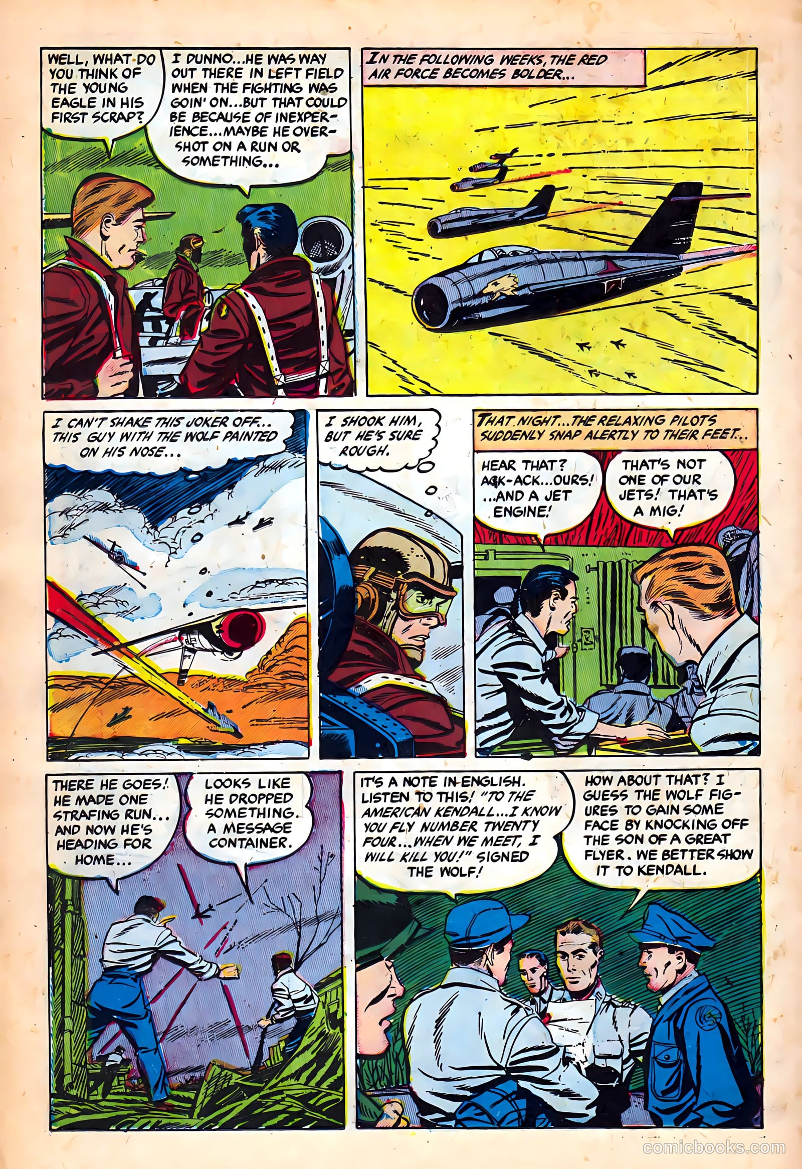 Jet Fighters #5 — page 14 of 36