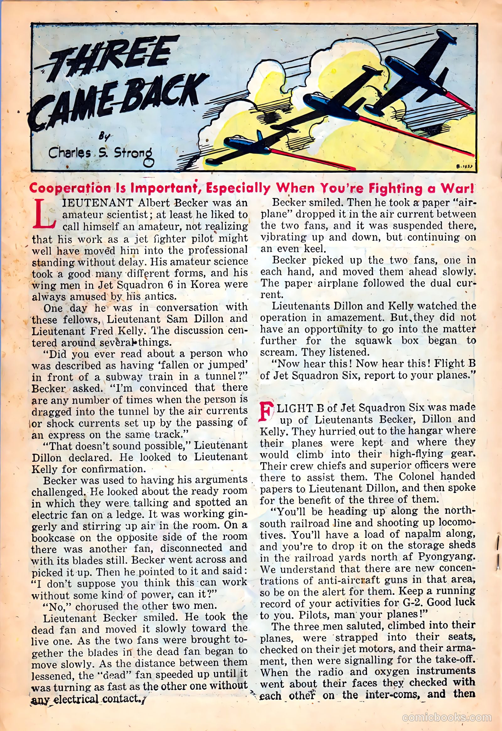 Jet Fighters #5 — page 18 of 36