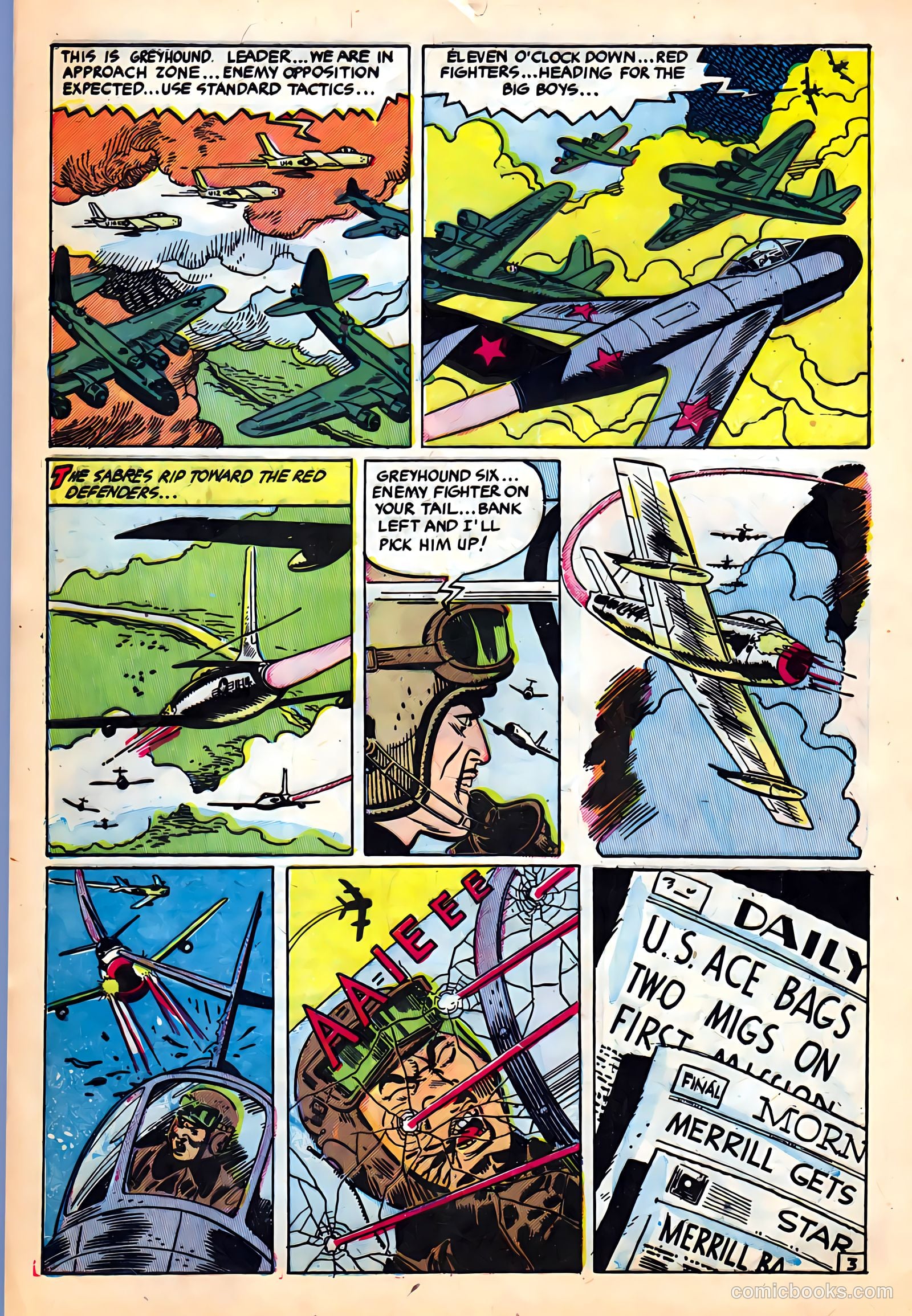 Jet Fighters #5 — page 28 of 36
