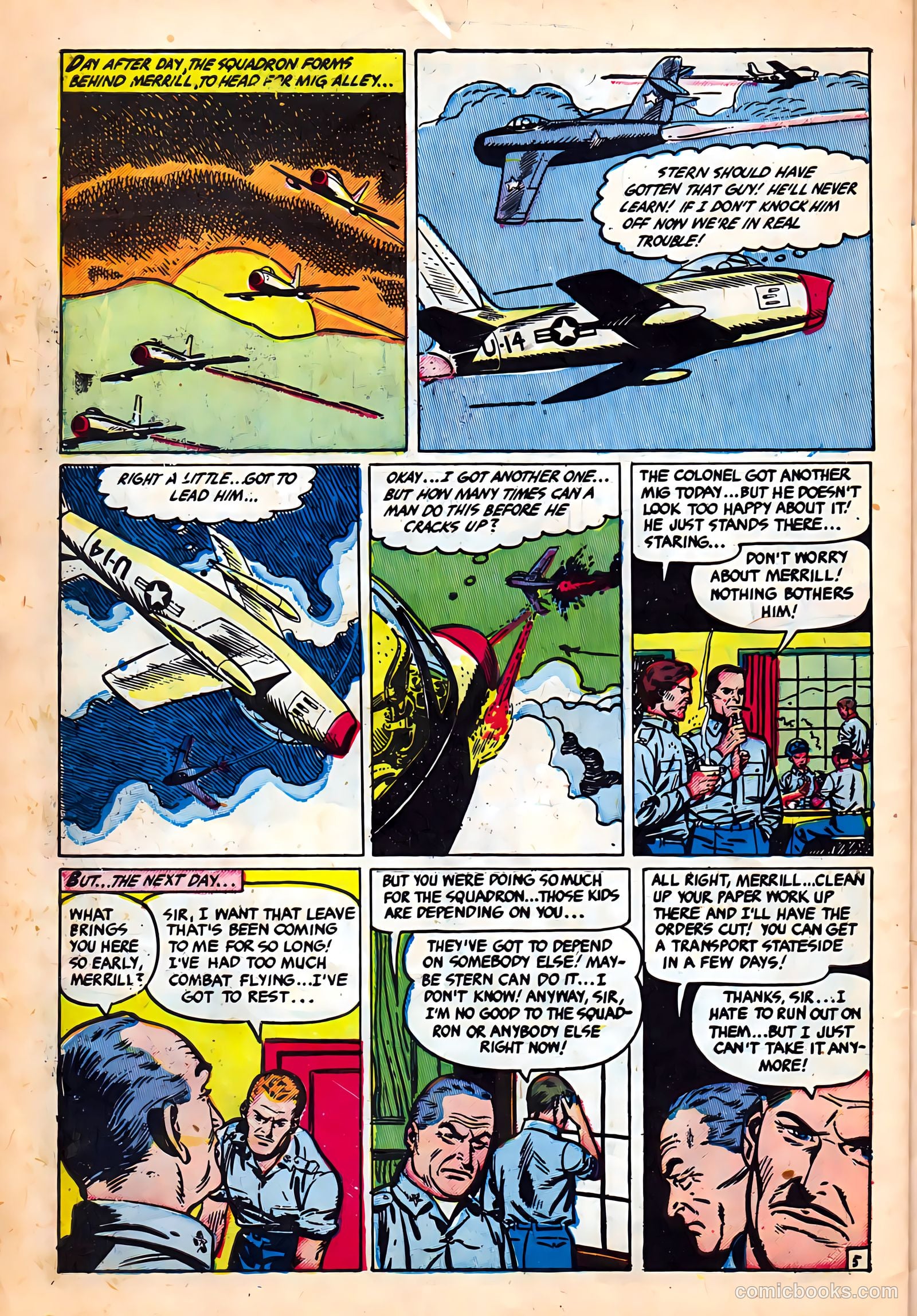 Jet Fighters #5 — page 30 of 36