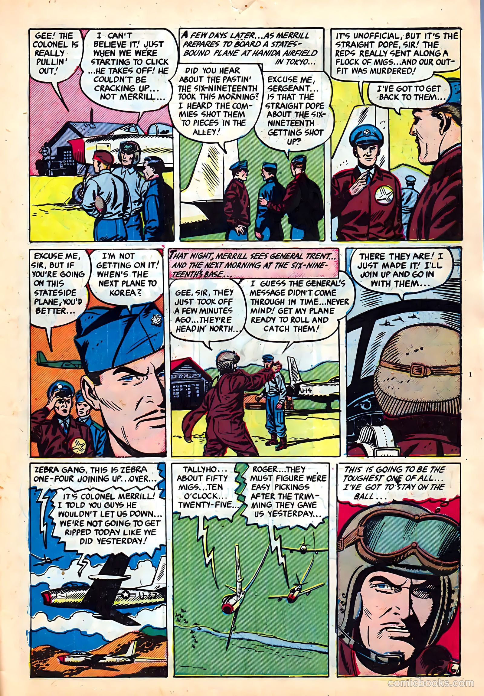 Jet Fighters #5 — page 31 of 36
