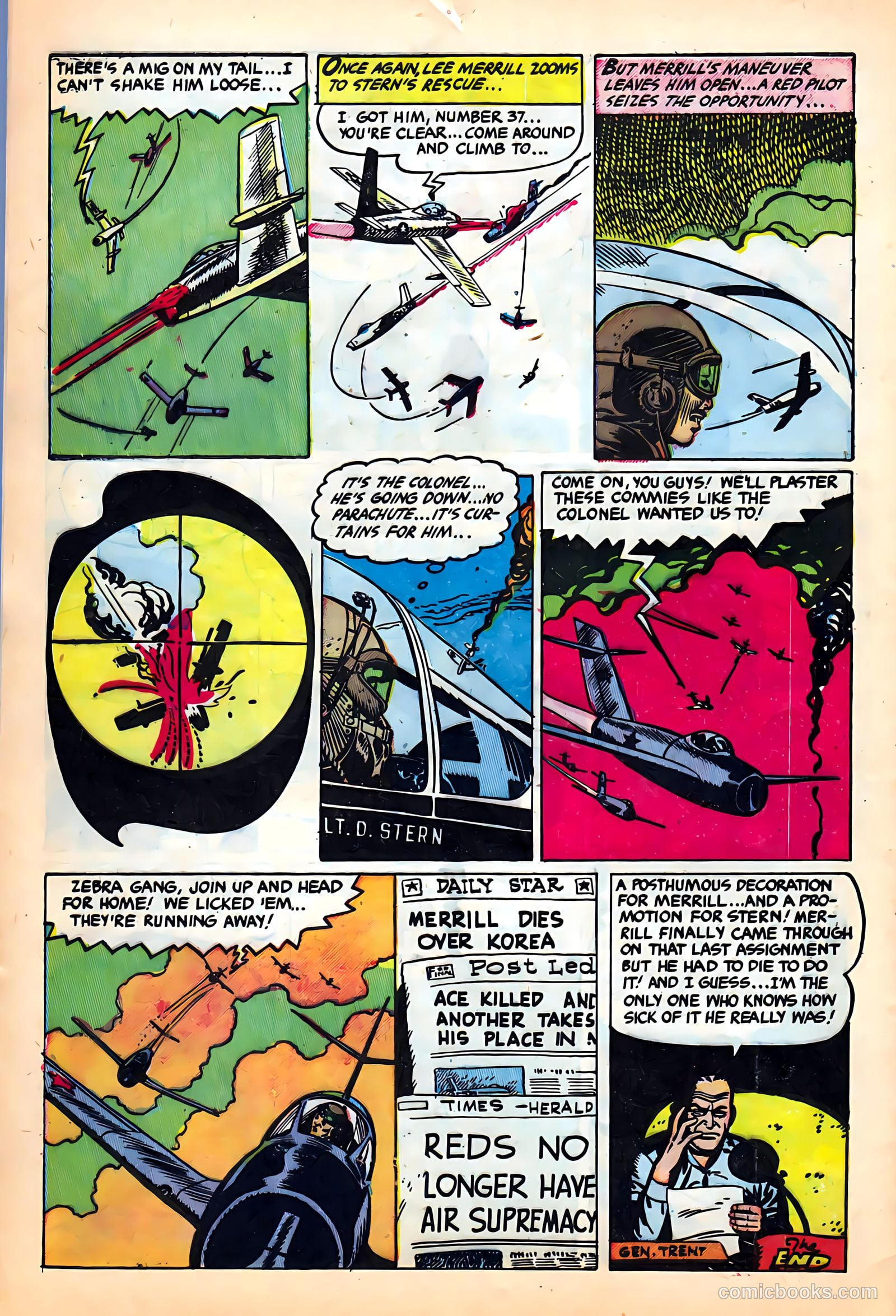 Jet Fighters #5 — page 32 of 36