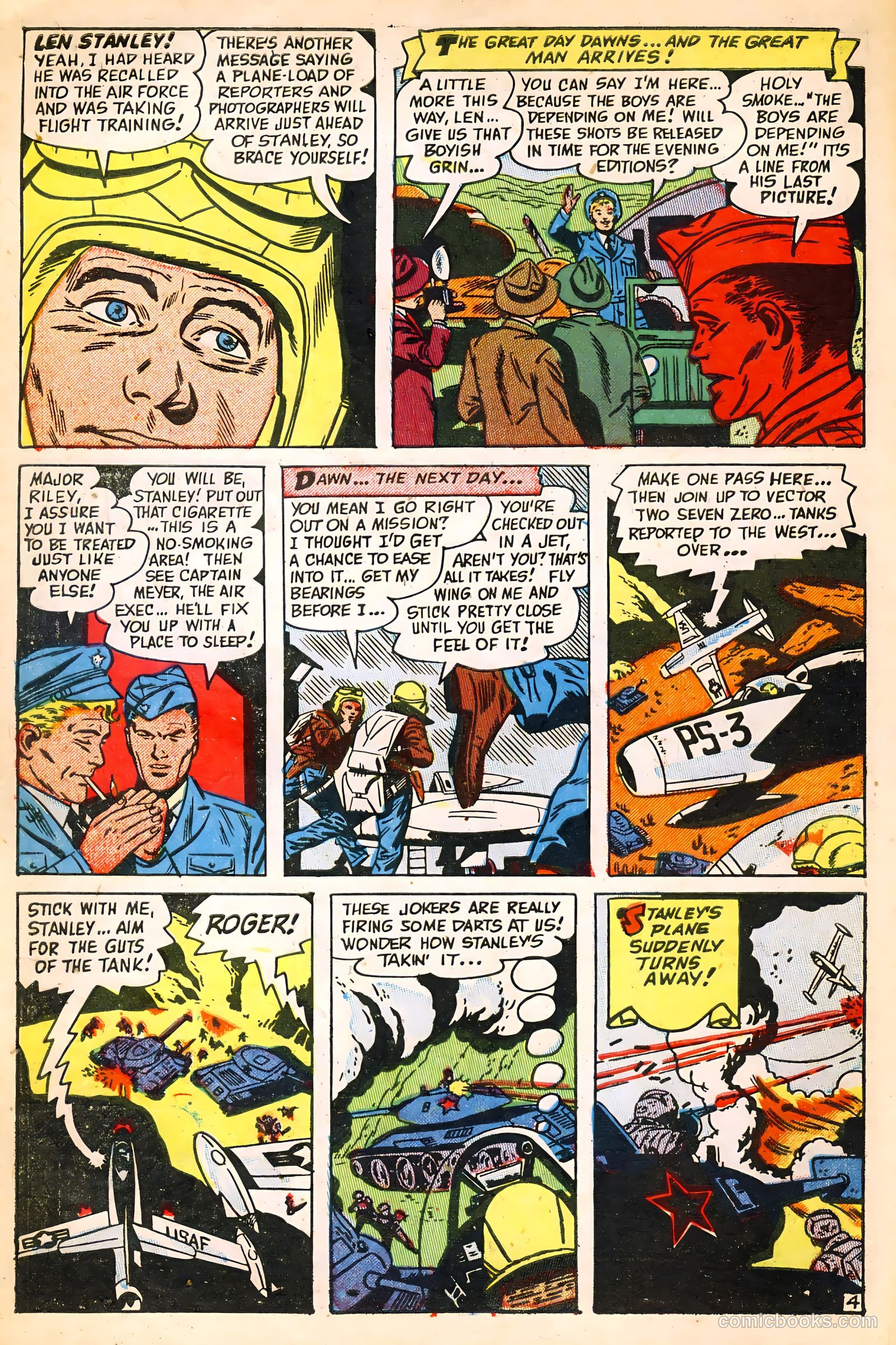 Jet Fighters #6 — page 6 of 36