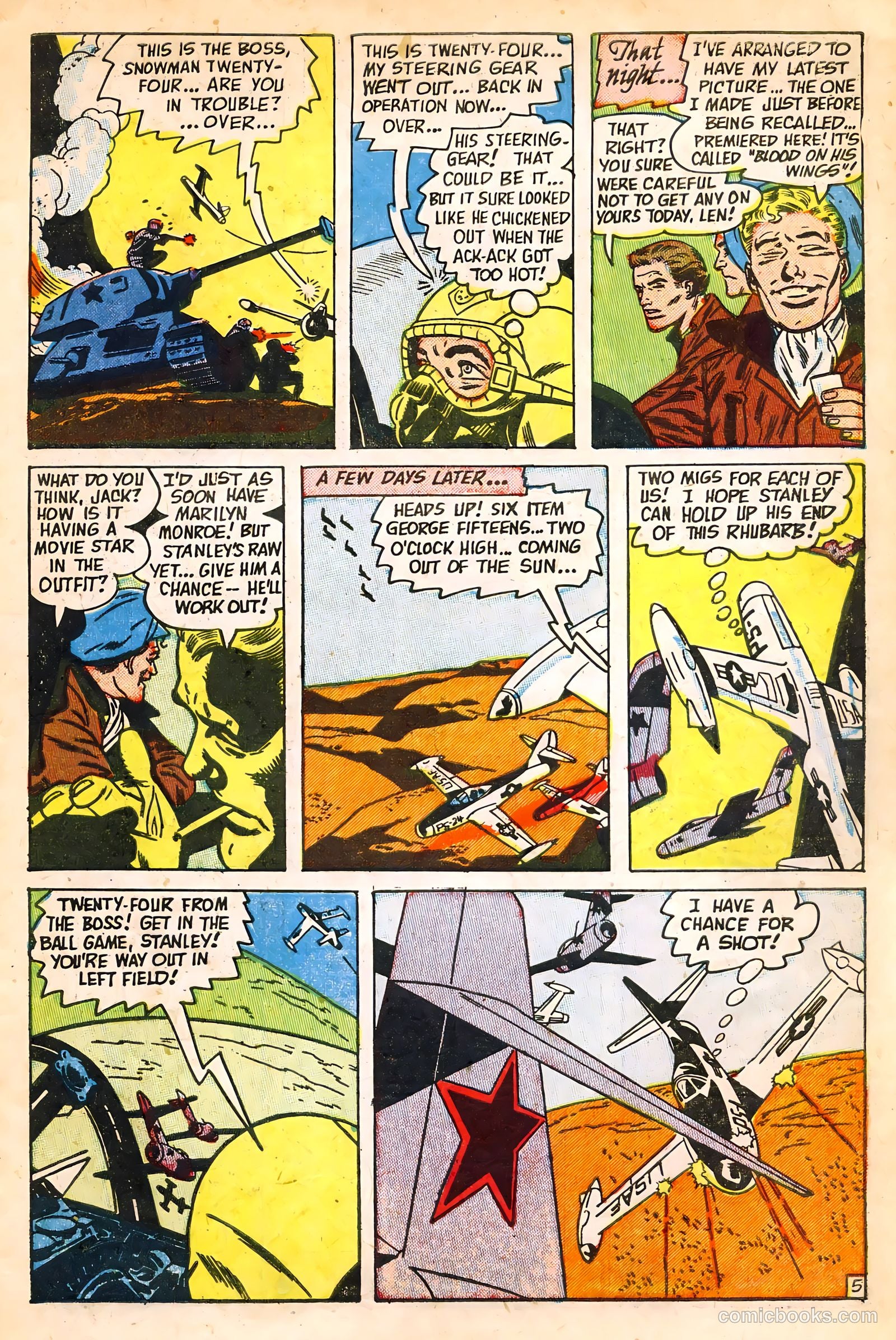 Jet Fighters #6 — page 7 of 36