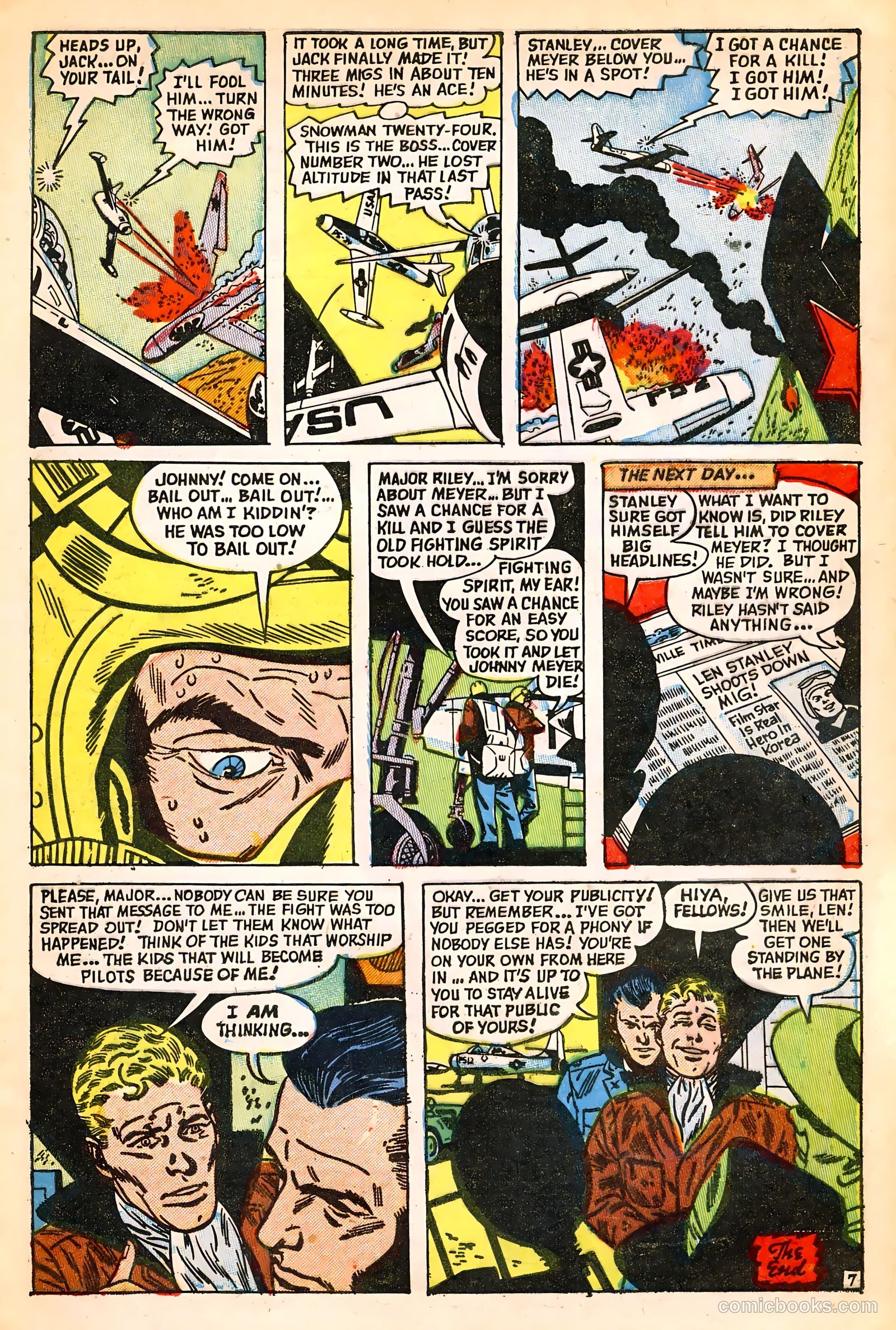 Jet Fighters #6 — page 9 of 36