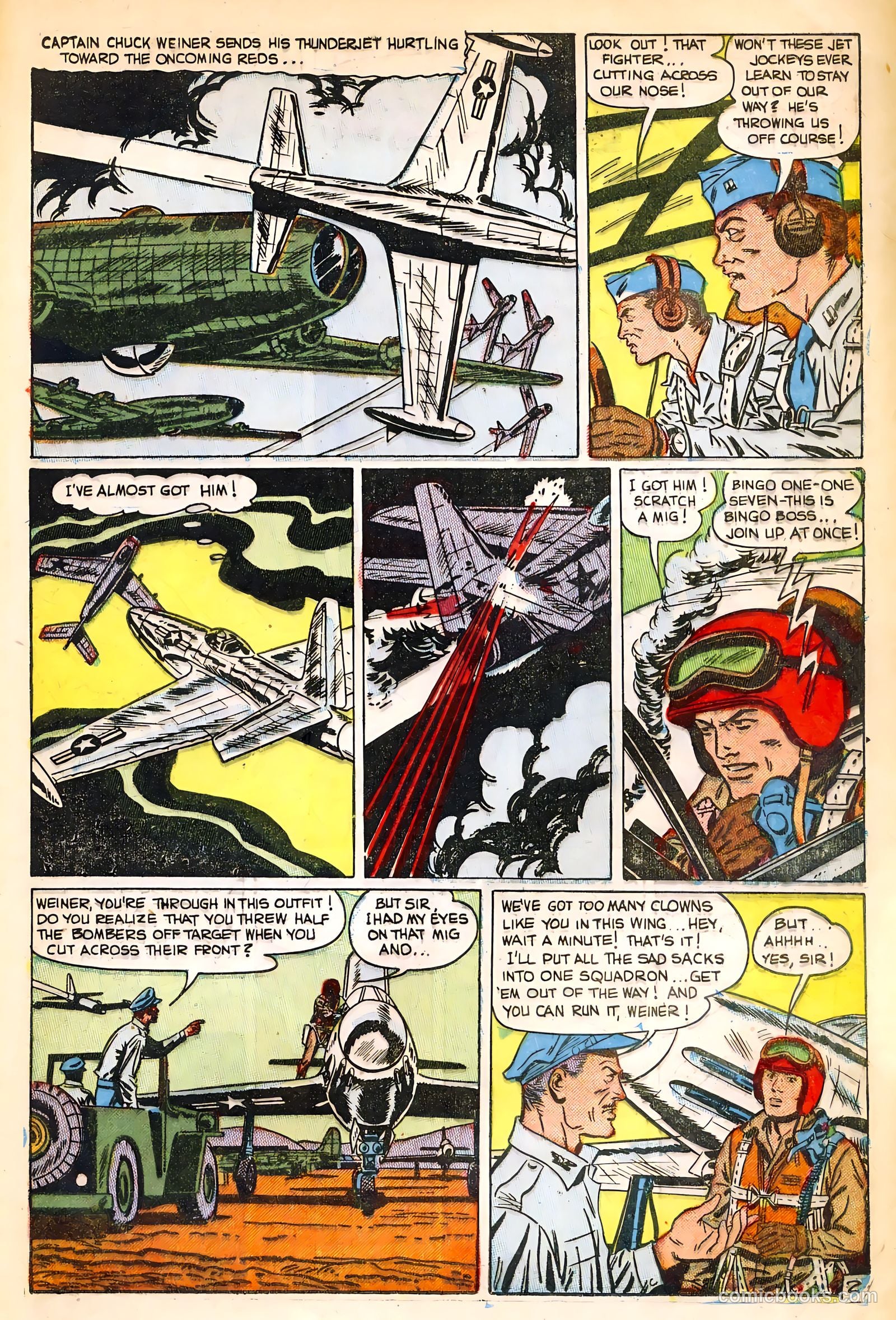 Jet Fighters #6 — page 21 of 36