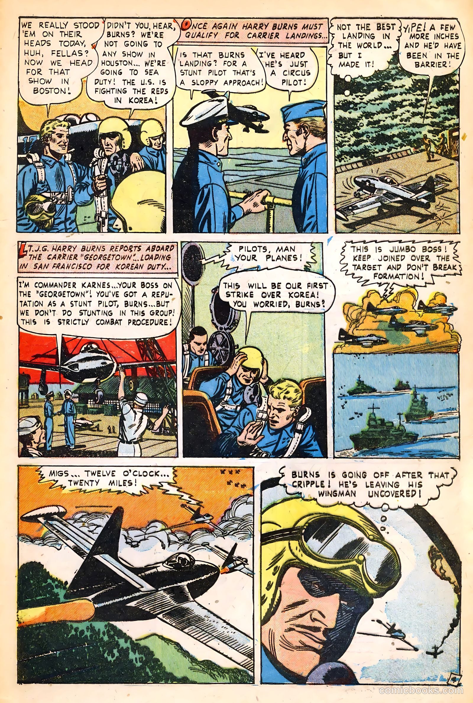 Jet Fighters #6 — page 29 of 36