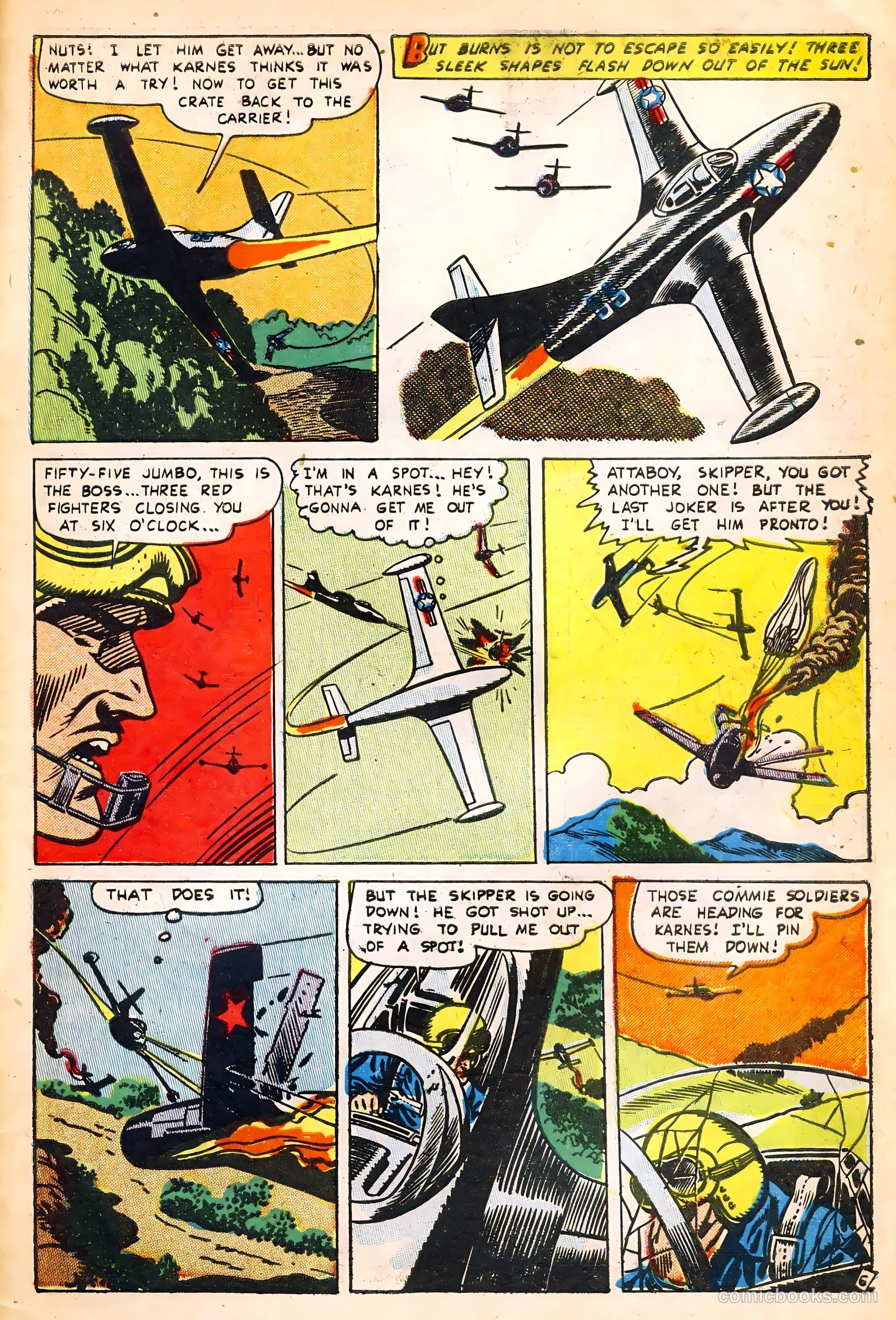 Jet Fighters #6 — page 31 of 36