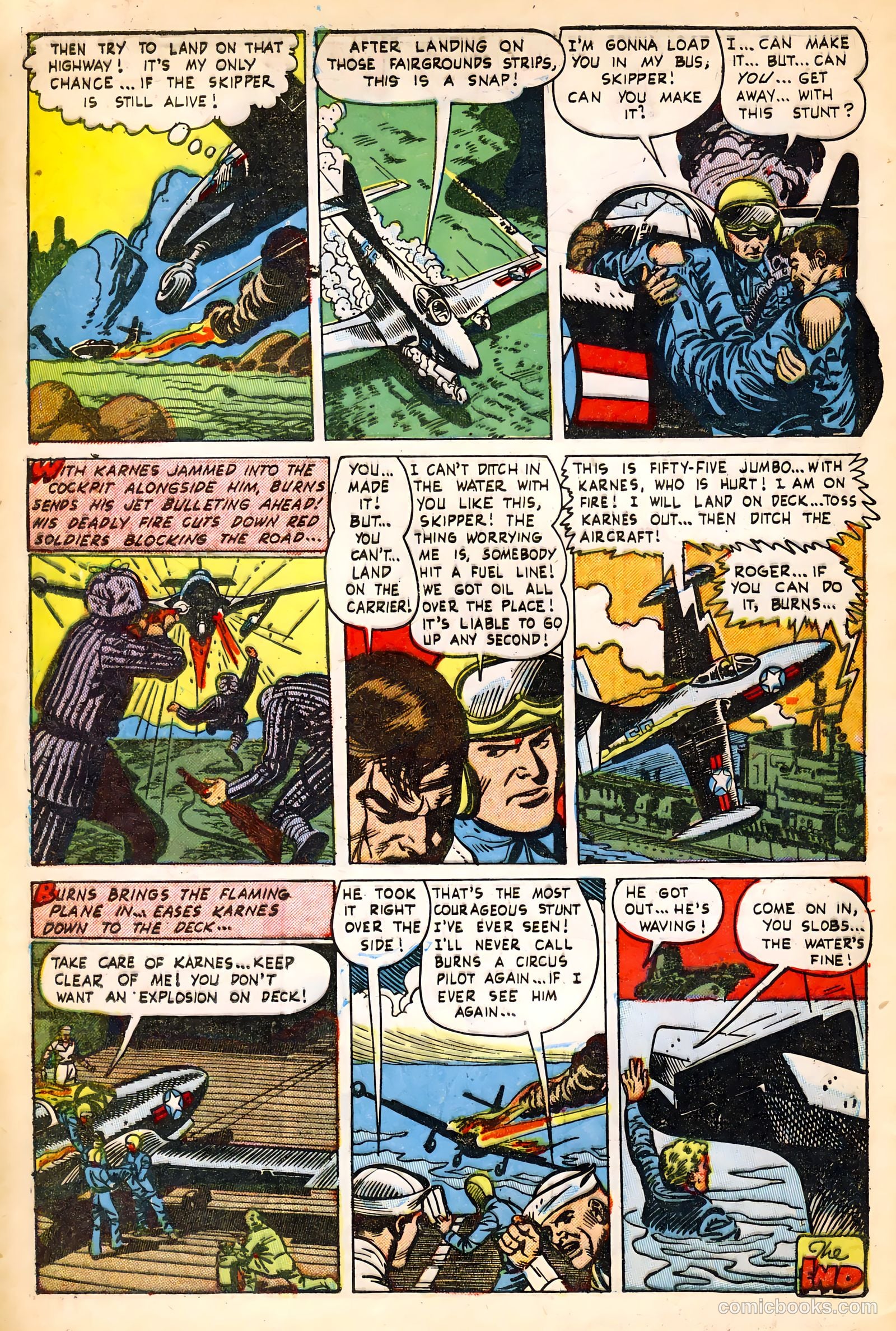 Jet Fighters #6 — page 32 of 36