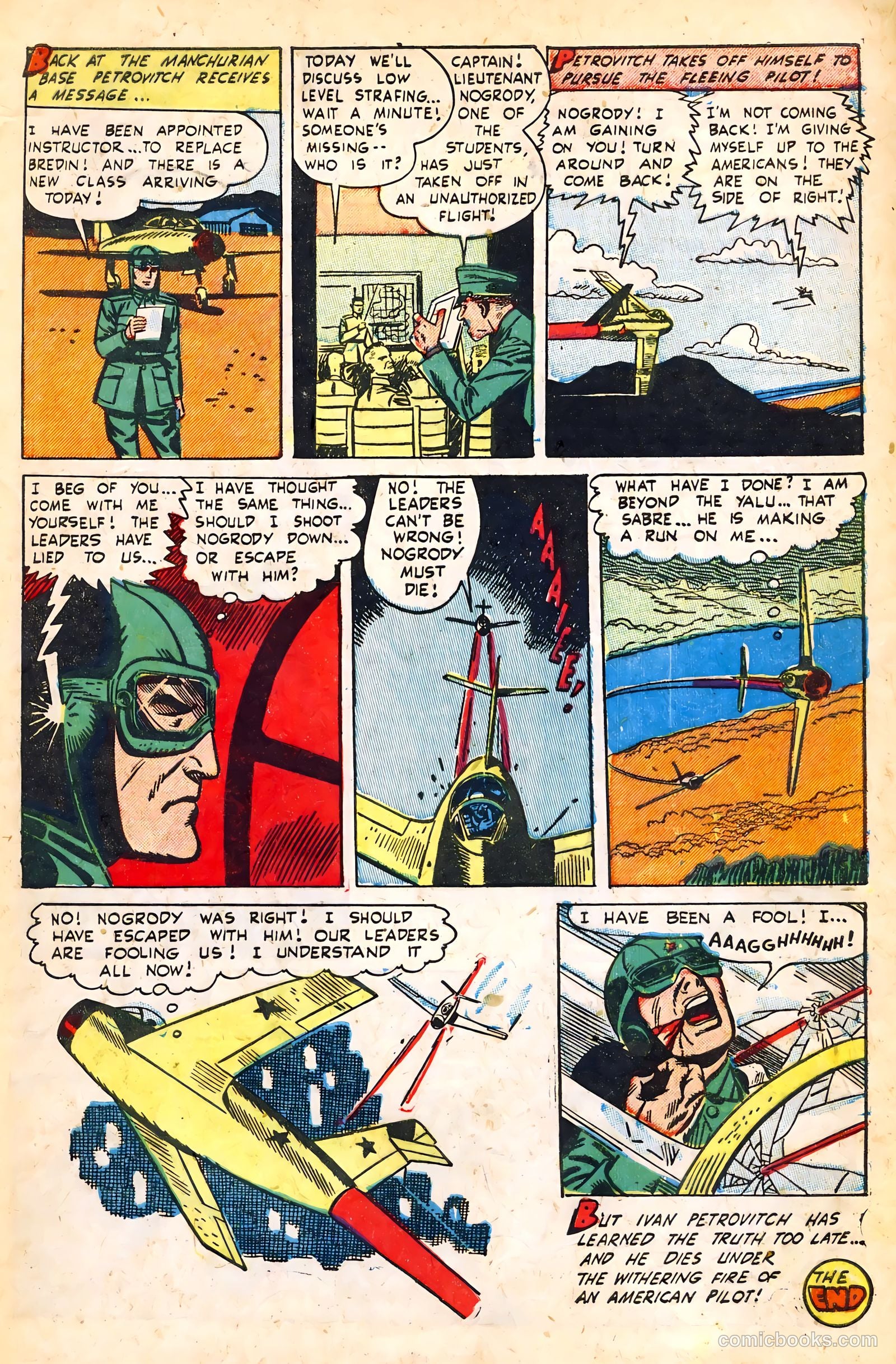 Jet Fighters #7 — page 9 of 36