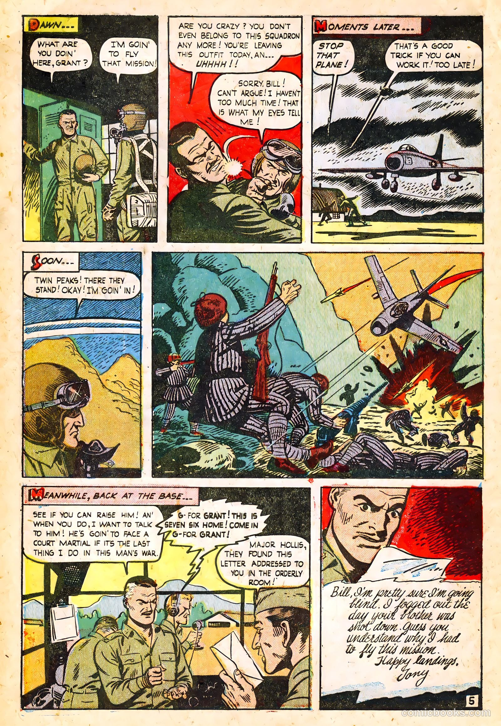 Jet Fighters #7 — page 32 of 36