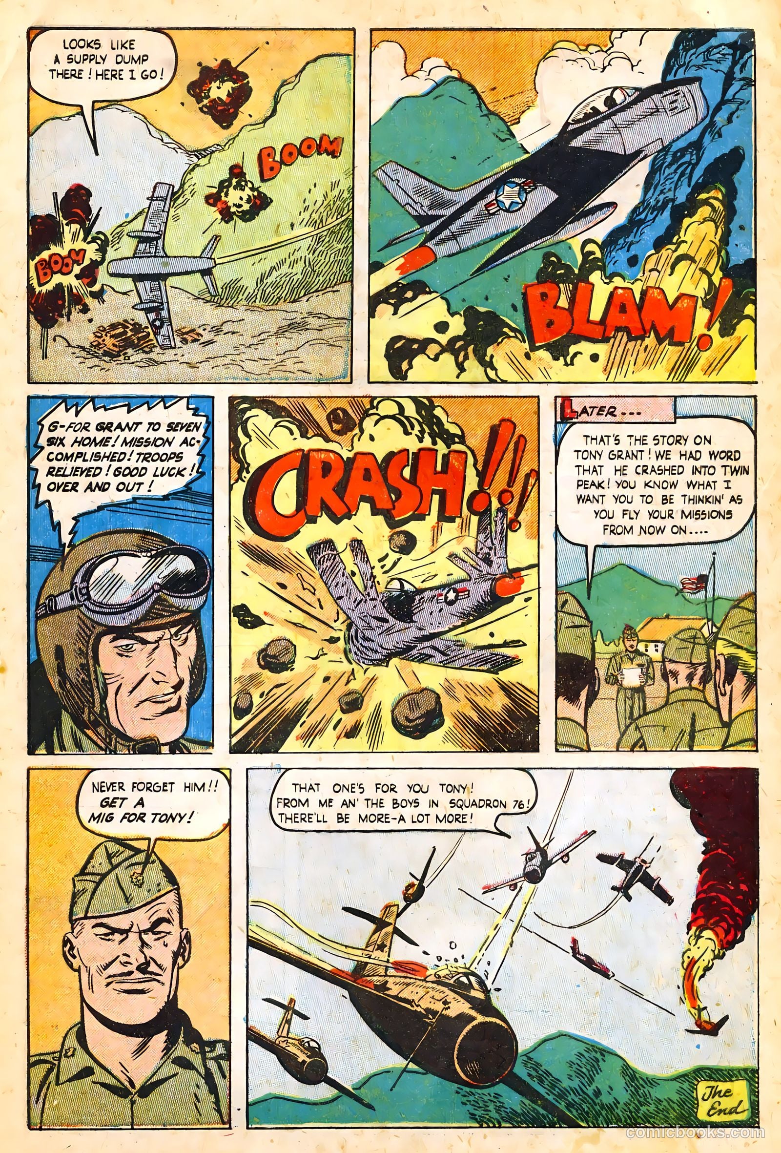 Jet Fighters #7 — page 33 of 36