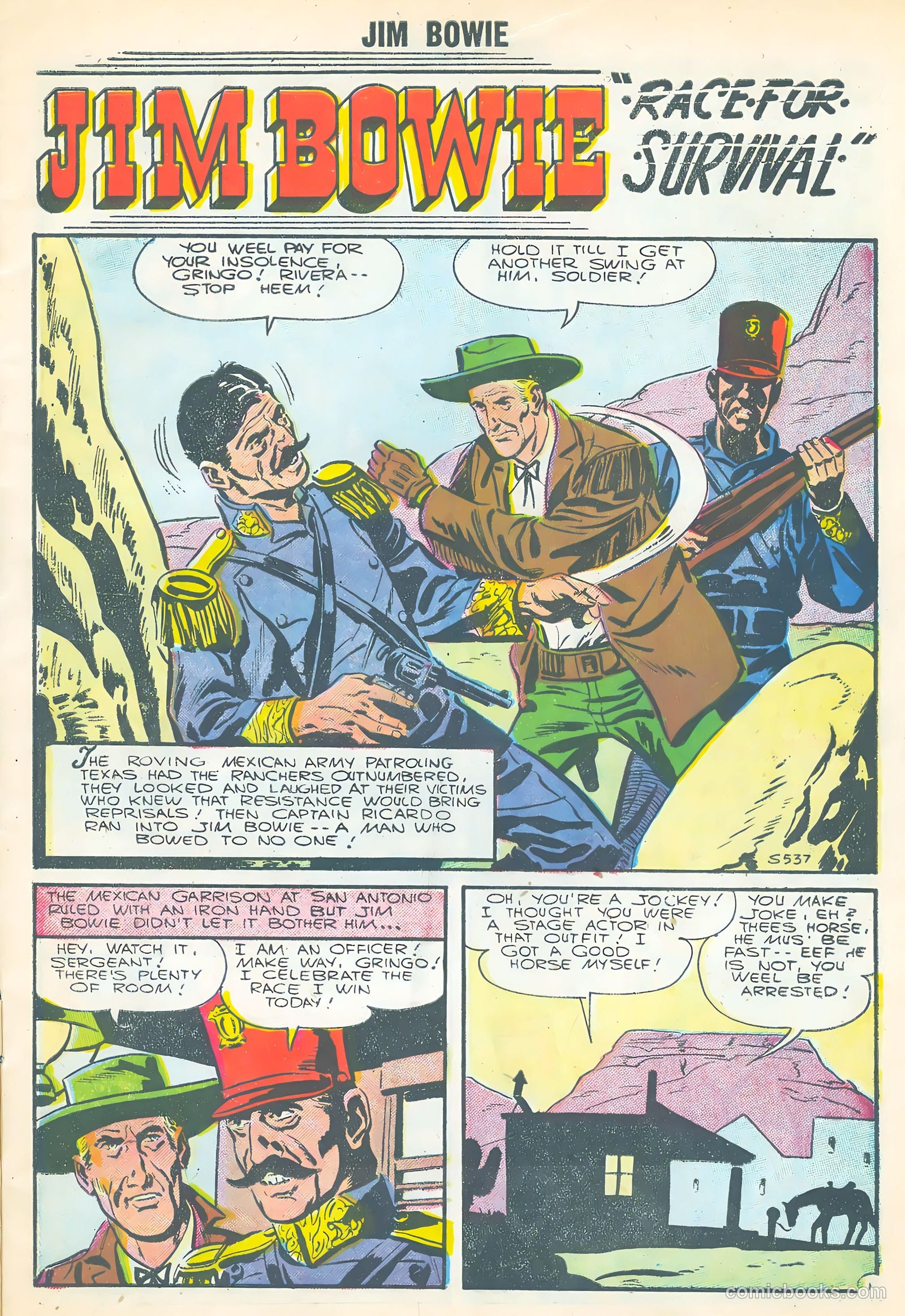 Jim Bowie #16 — page 3 of 36