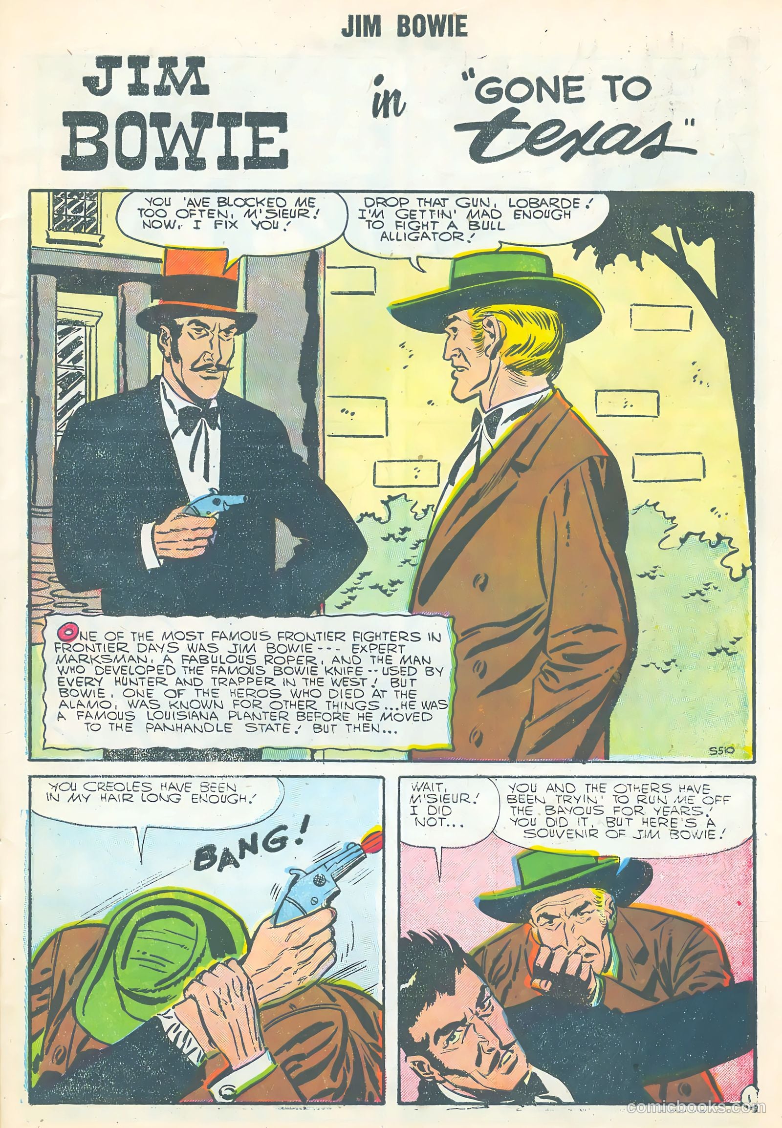 Jim Bowie #16 — page 7 of 36