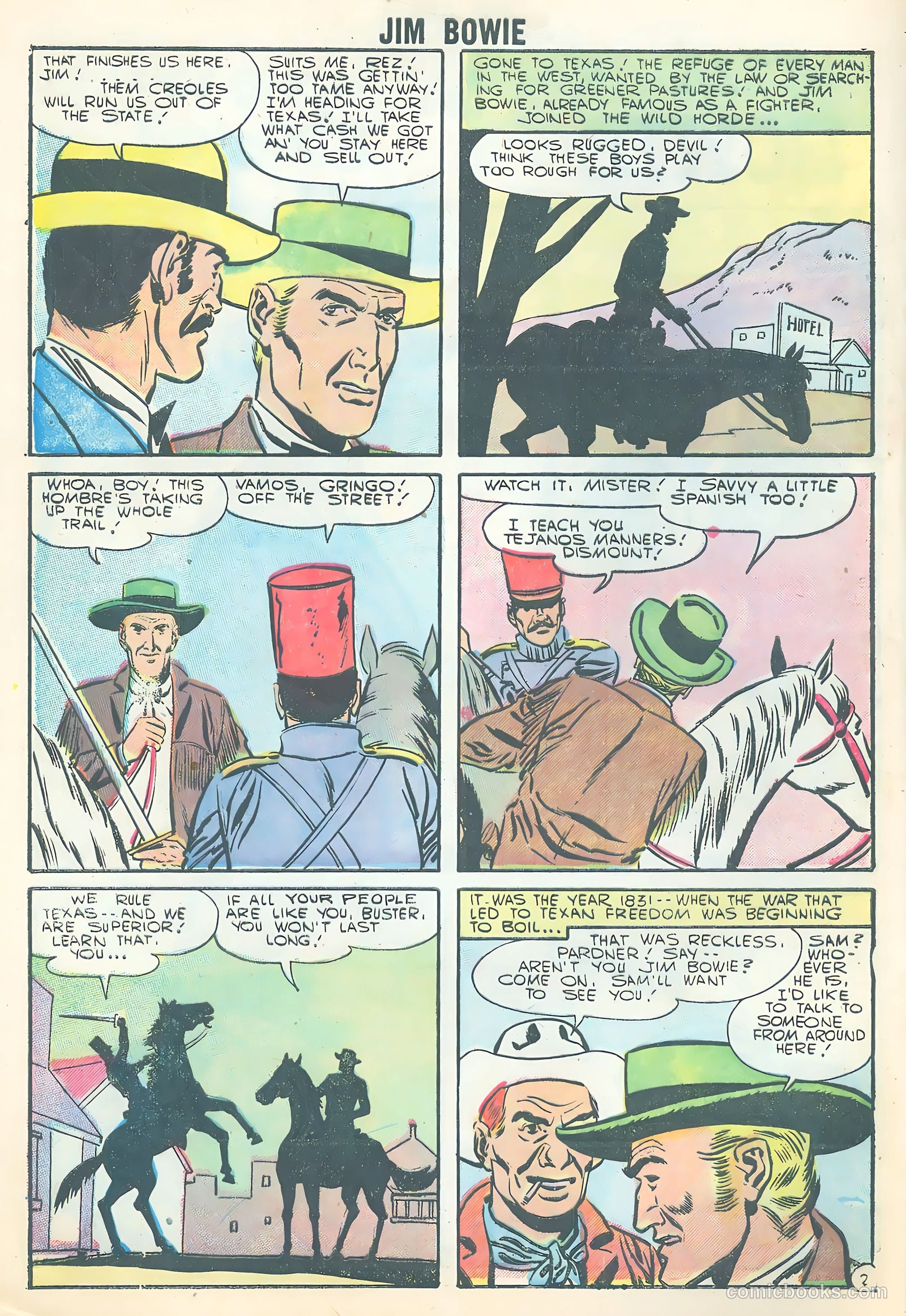 Jim Bowie #16 — page 8 of 36