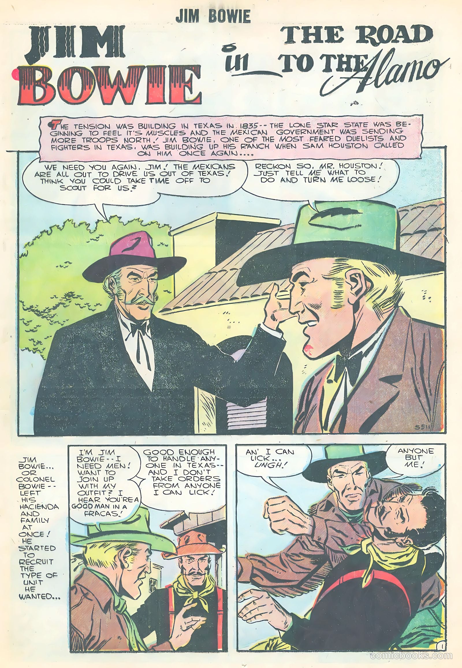 Jim Bowie #16 — page 13 of 36