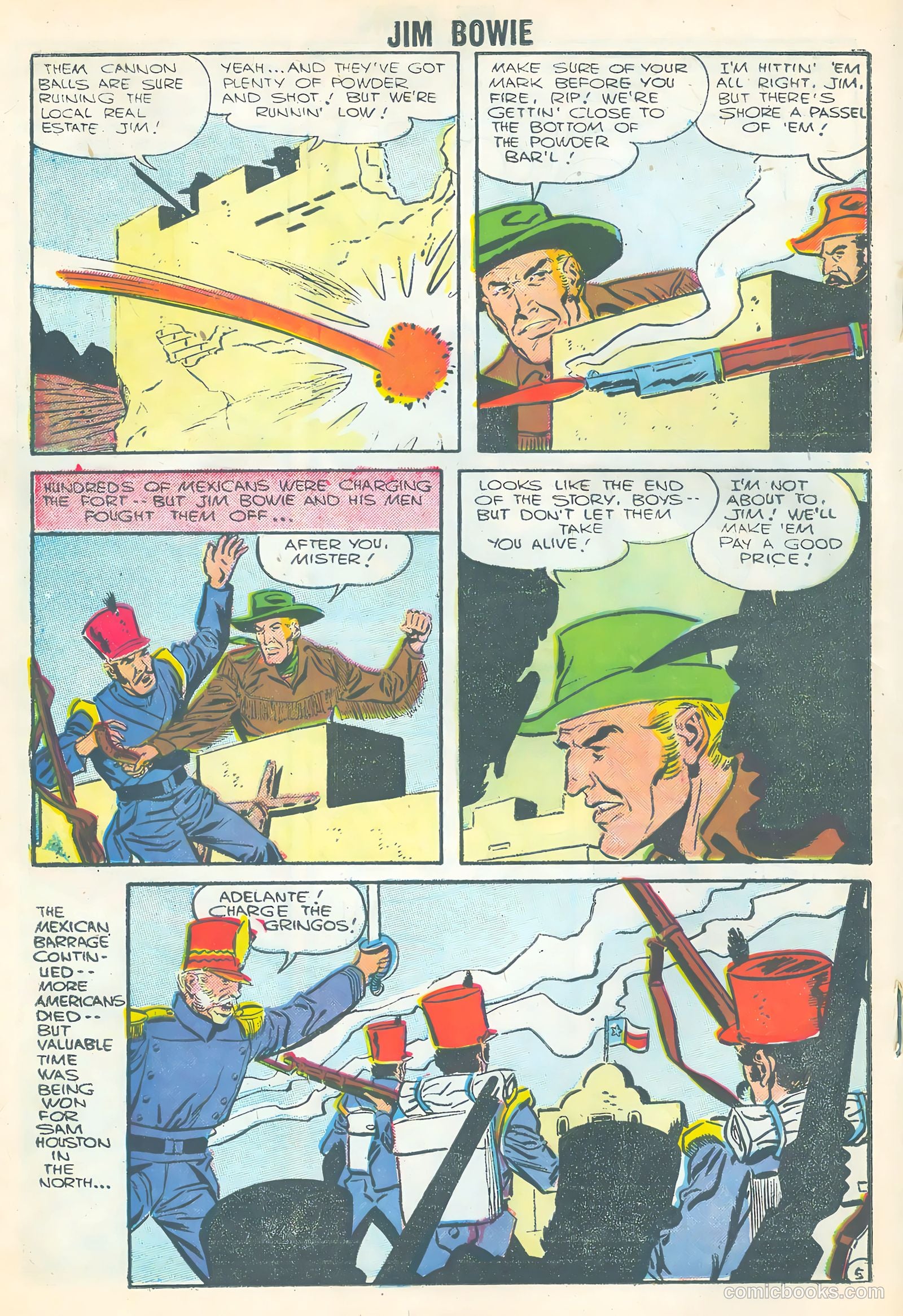 Jim Bowie #16 — page 18 of 36