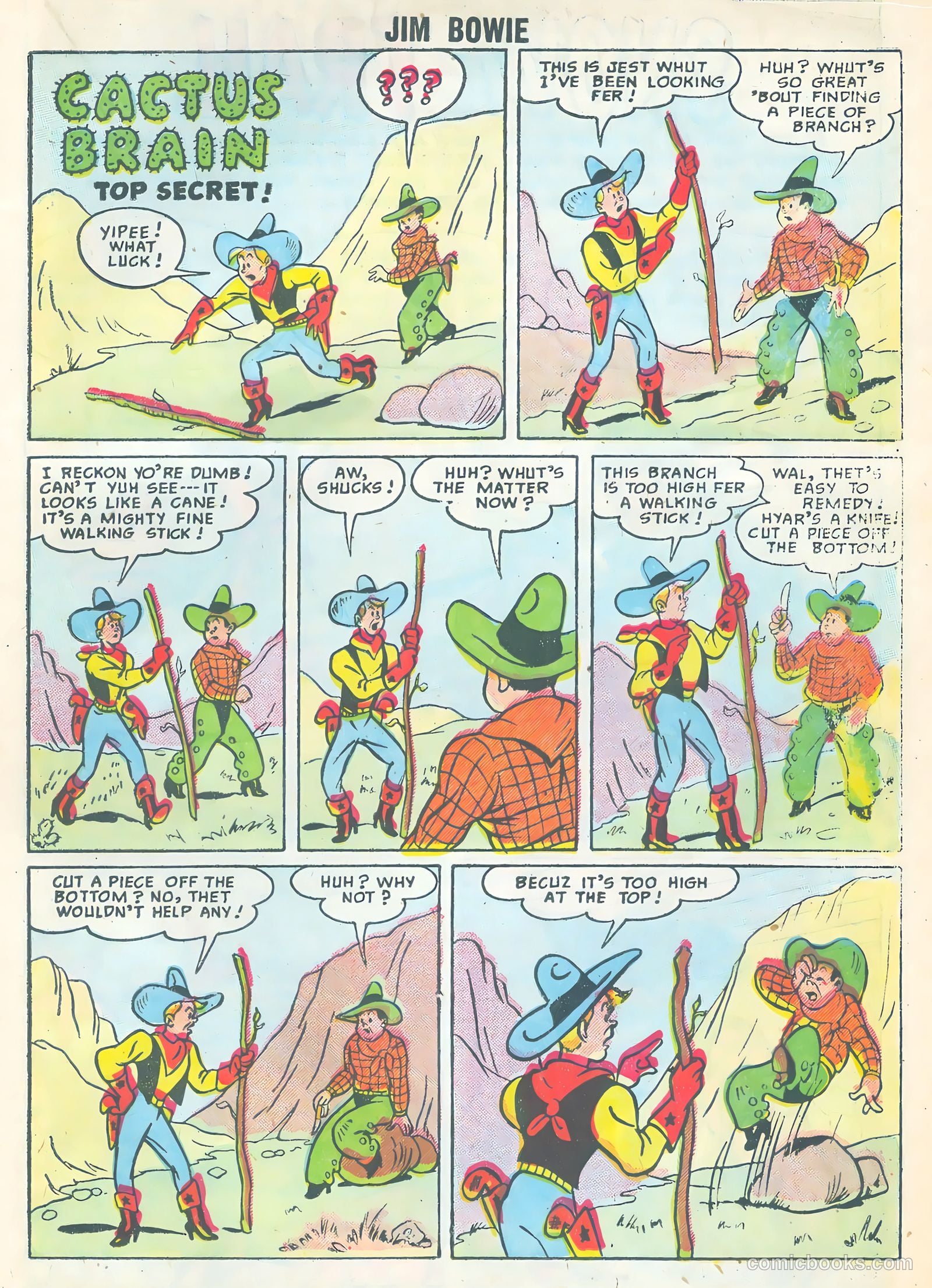 Jim Bowie #16 — page 23 of 36