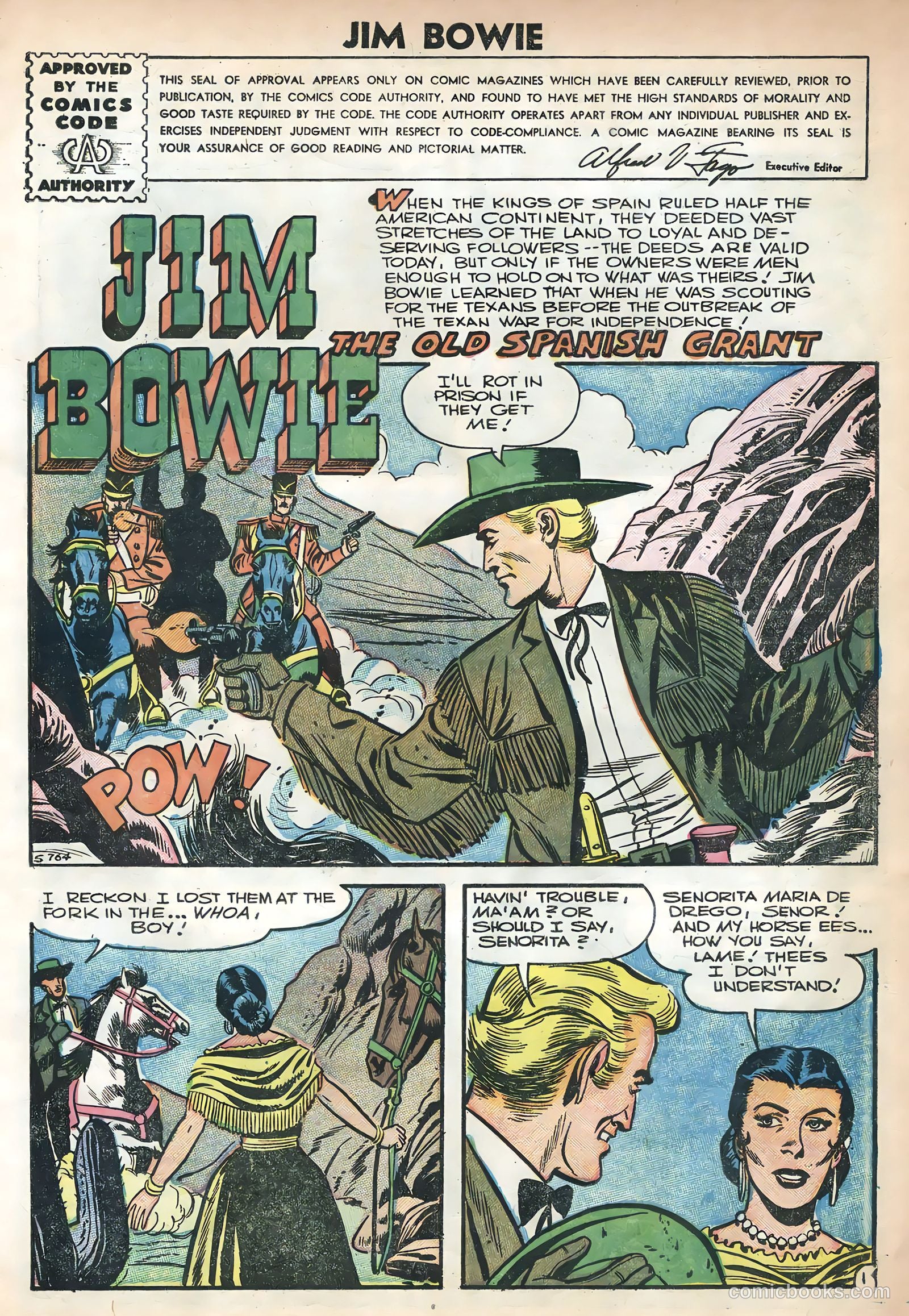 Jim Bowie #17 — page 3 of 36