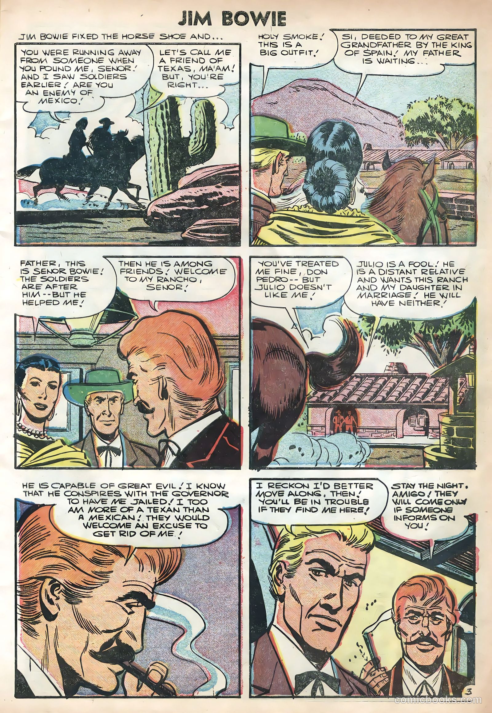 Jim Bowie #17 — page 5 of 36