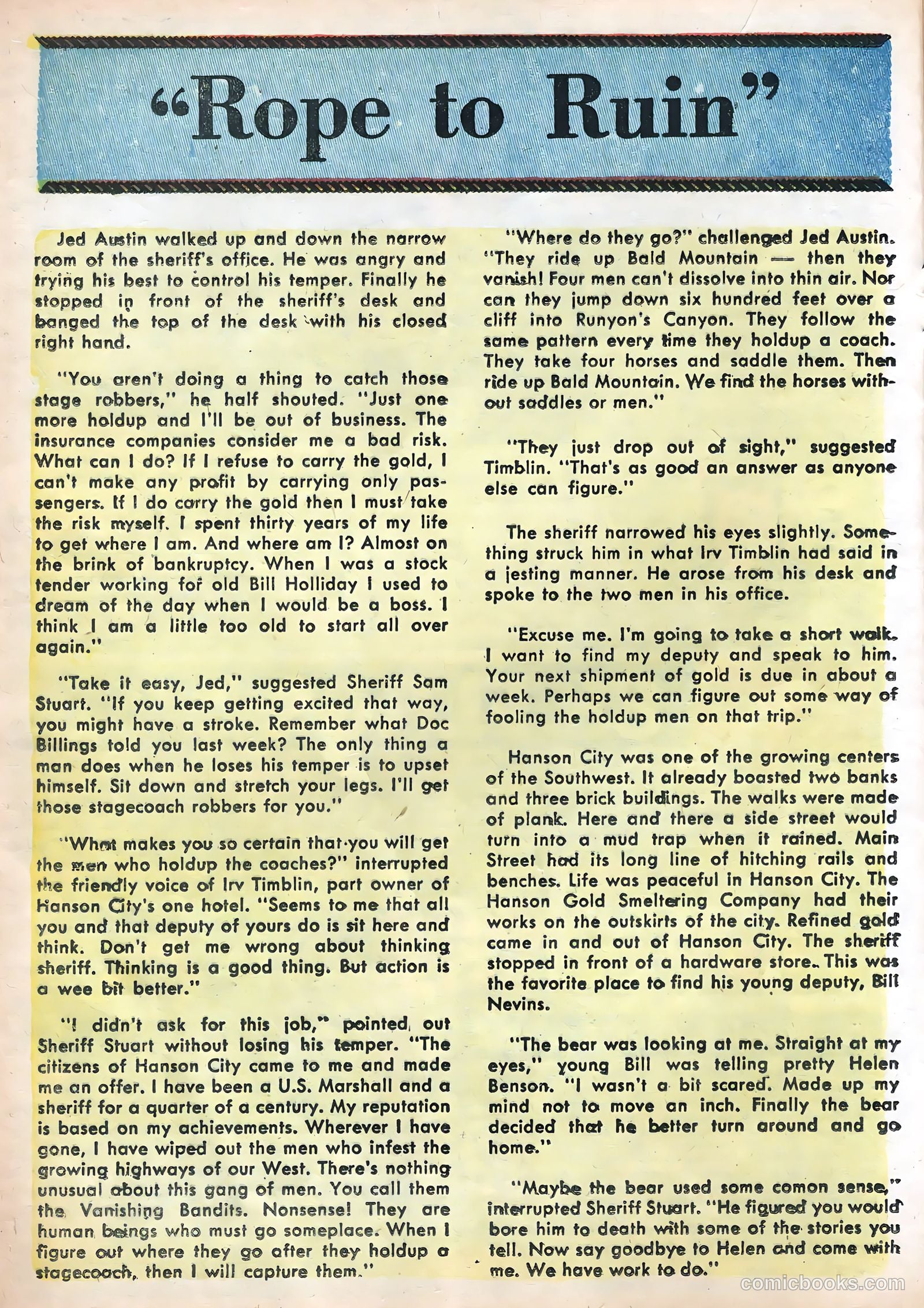 Jim Bowie #17 — page 16 of 36