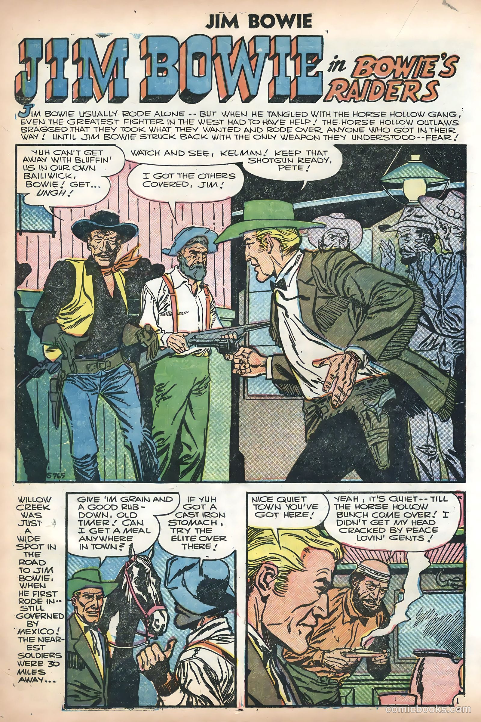 Jim Bowie #17 — page 18 of 36