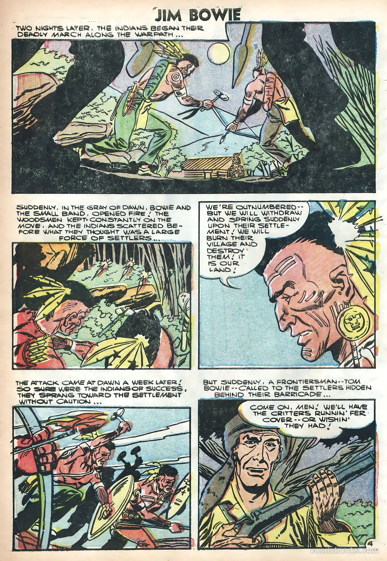 Jim Bowie #17 — page 32 of 36